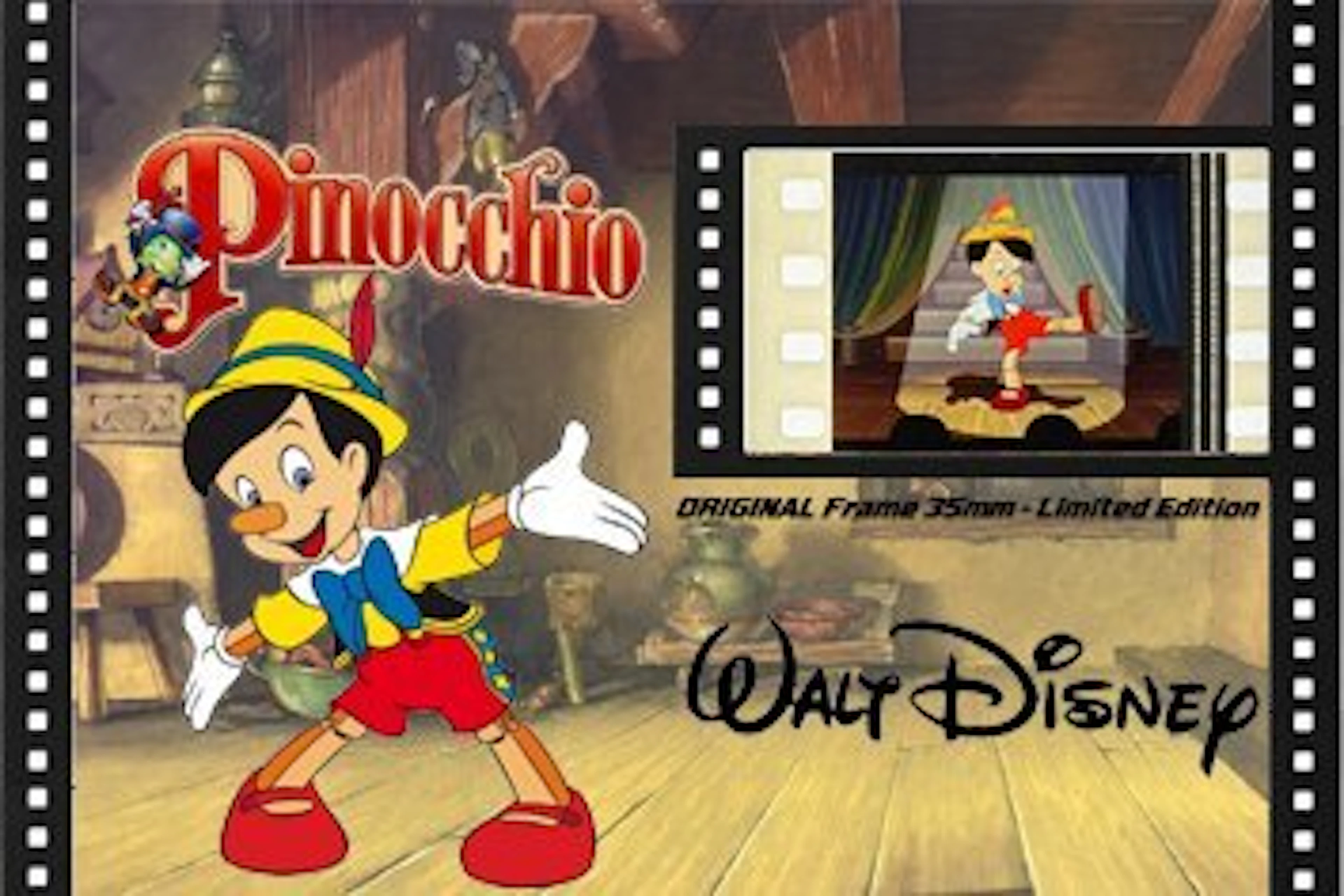 Walt Disney Pinocchio Movie 35 mm