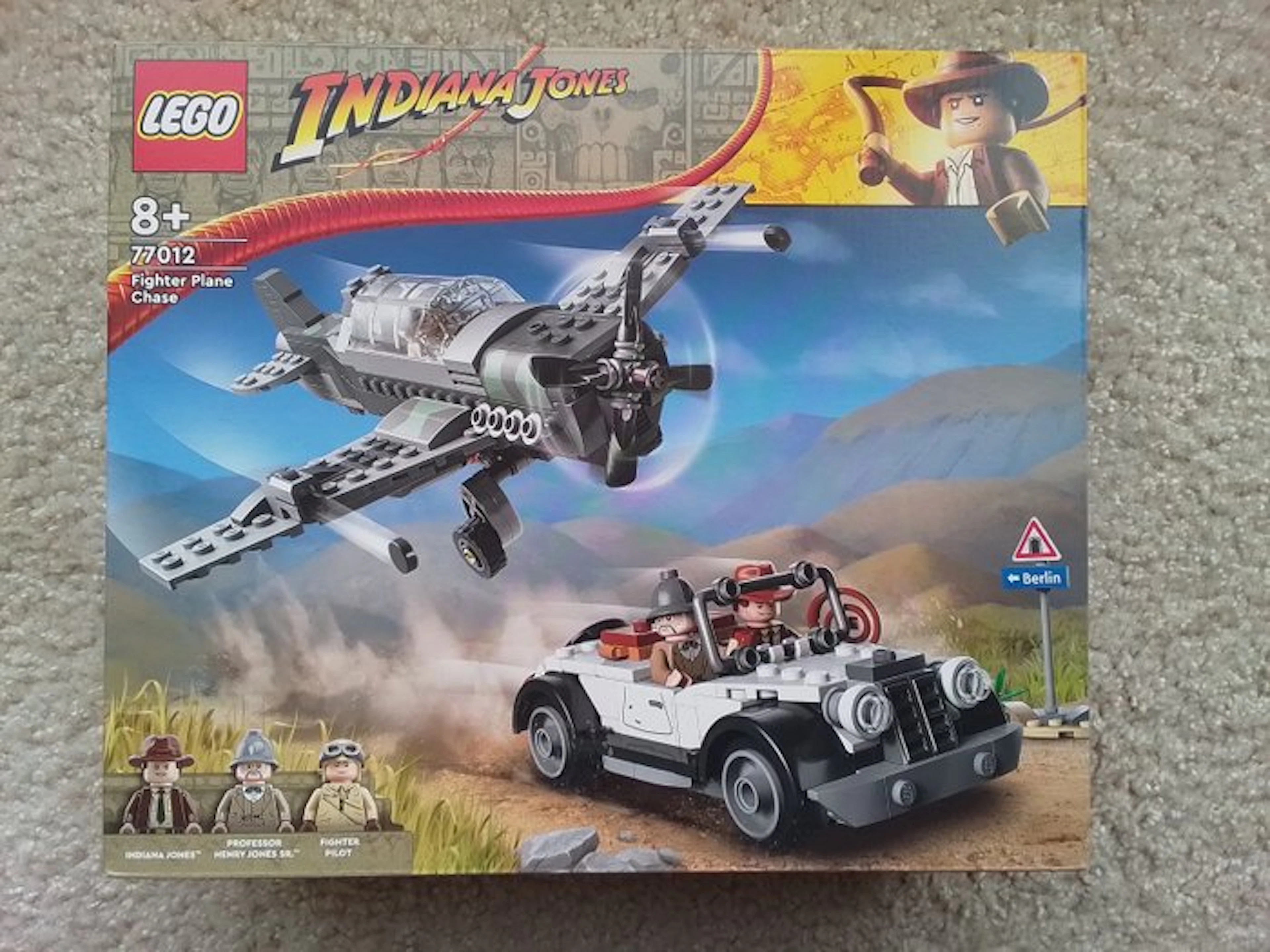 LEGO Set - 77012 - Indiana Jones - Fighter Plane Chase