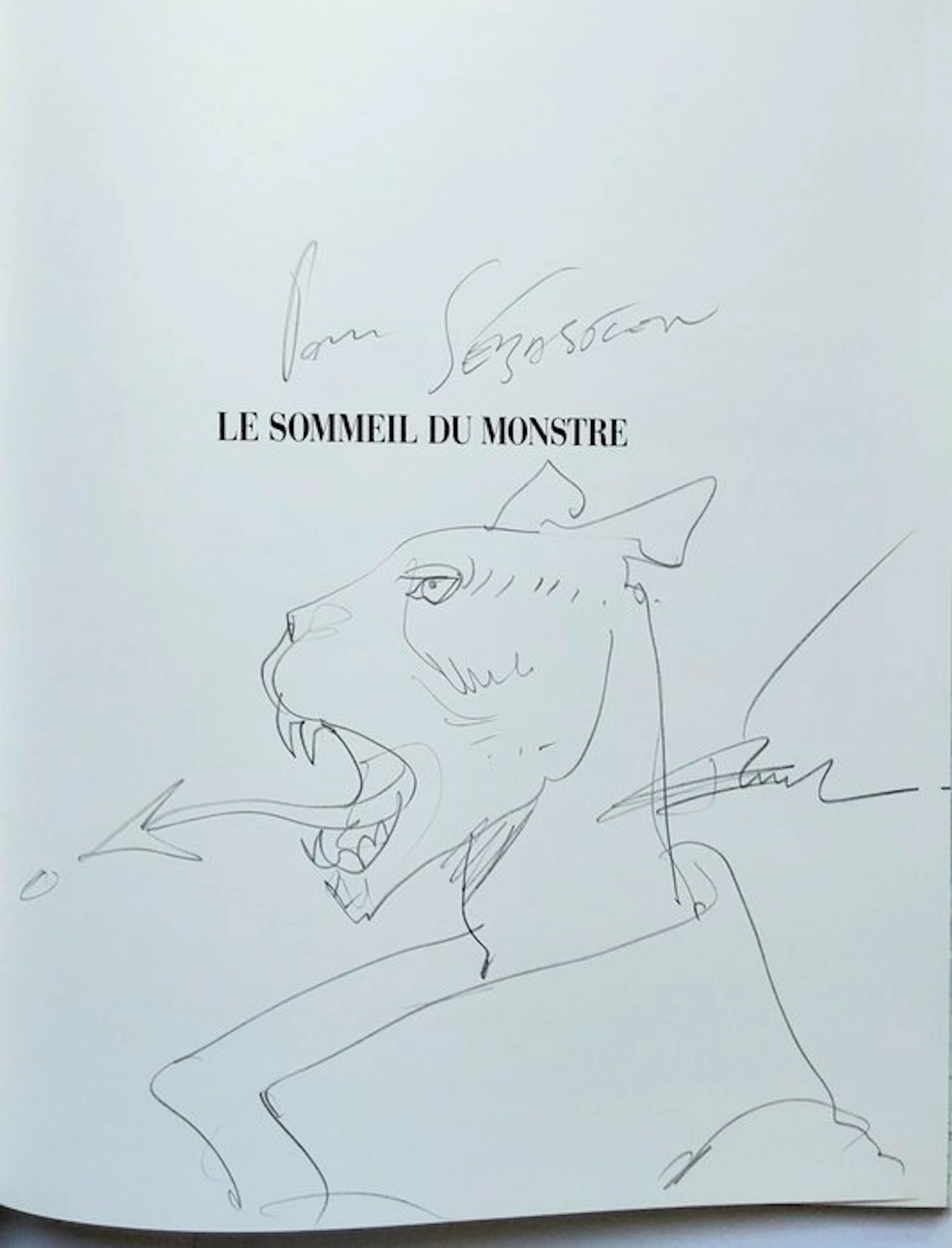Bilal - Le Sommeil du monstre + dédicace - C - 1 Album - First edition - 1998