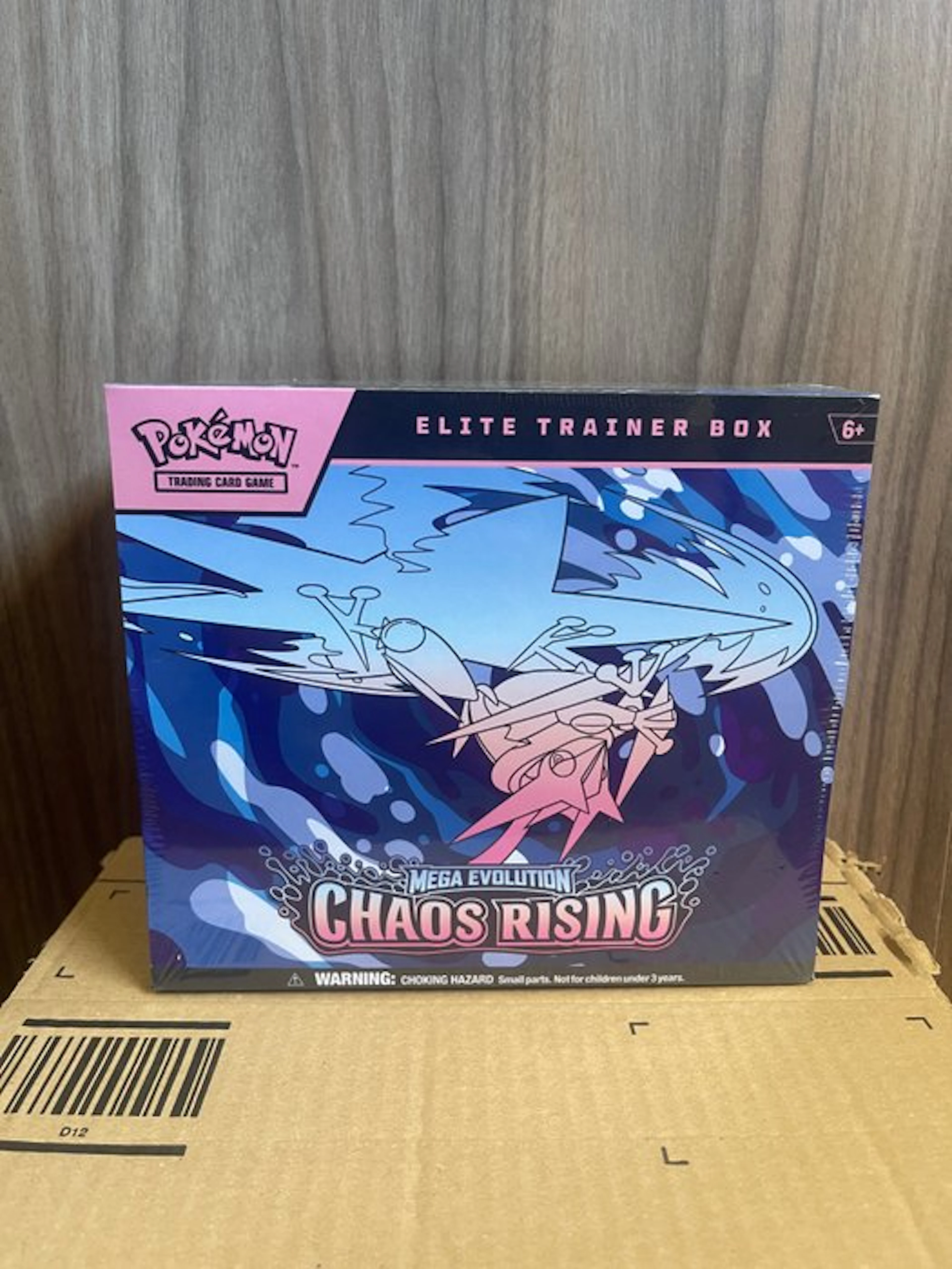 Pokémon Elite trainer box - Pokémon Mega Evolution Chaos Rising Elite 2026