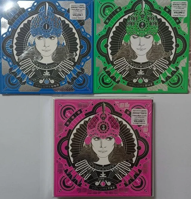 Renato Zero - "Renato Zero Settanta" 3 CDs box set...