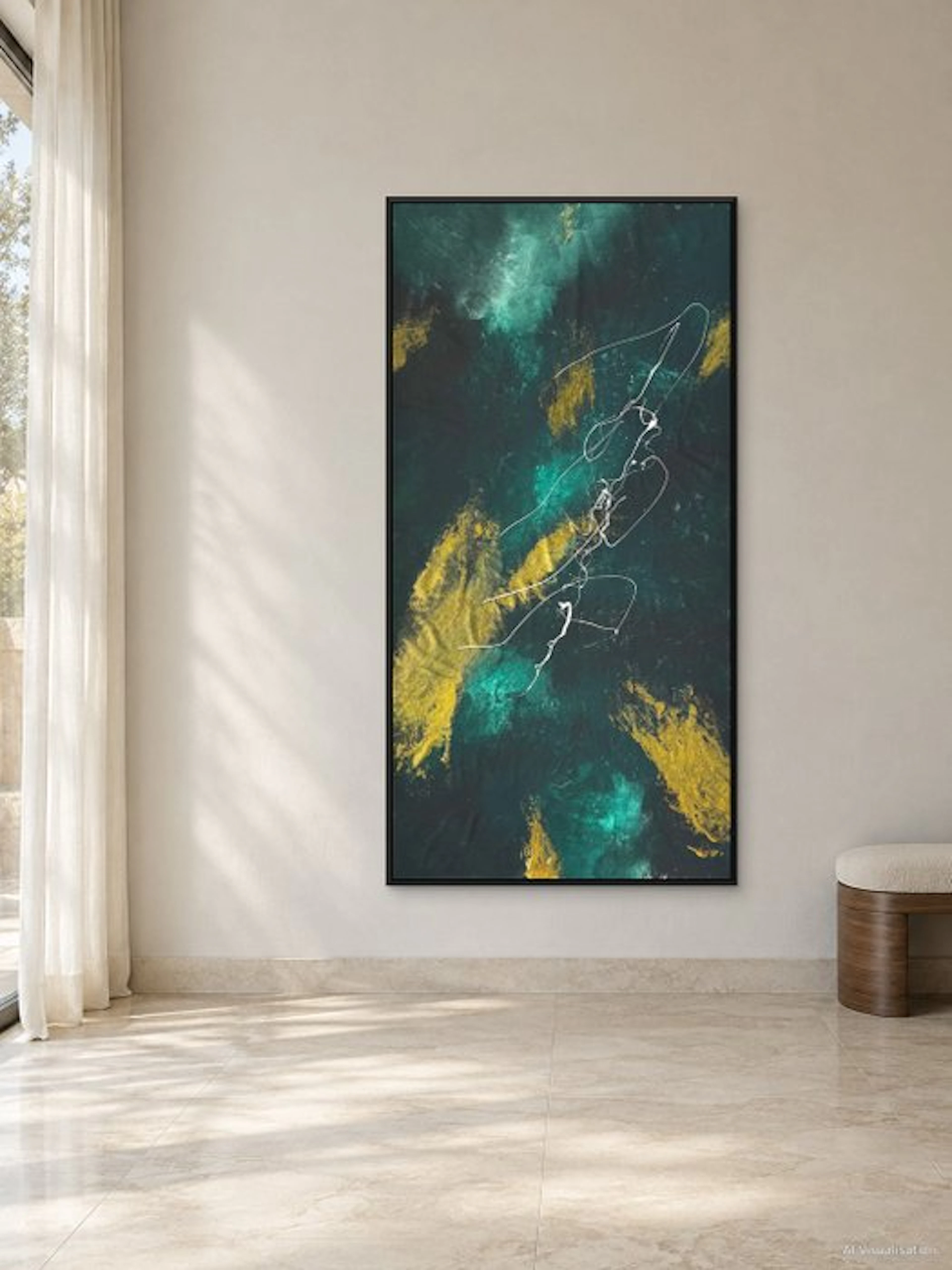 MH7STUDIO (1996) - Corriente vital XXXL - Abstract art