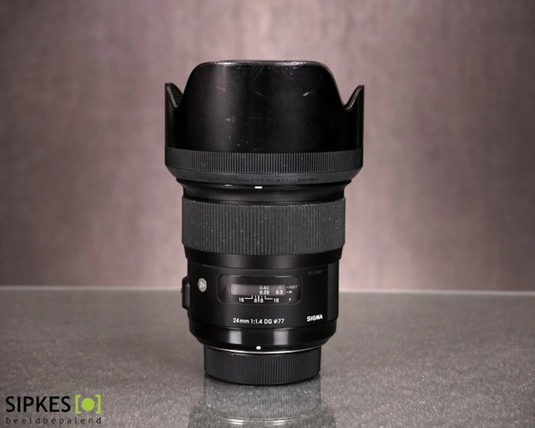 Nikon, Sigma AF 1.4/24mm DG Art voor Nikon AF / Barrel lens