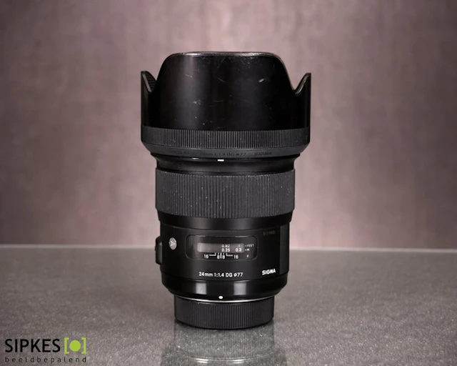 Nikon, Sigma AF 1.4/24mm DG Art voor Nikon AF / Barrel lens