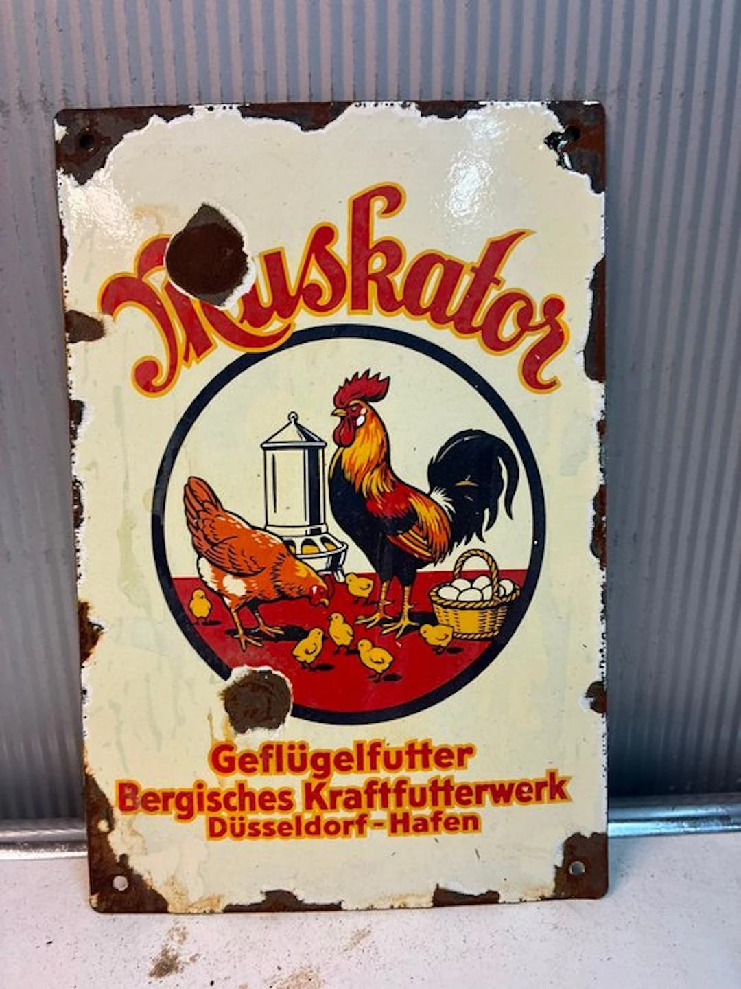 Muskatol Geflügelfutter – Bergisches Kraftfutterwerk –...