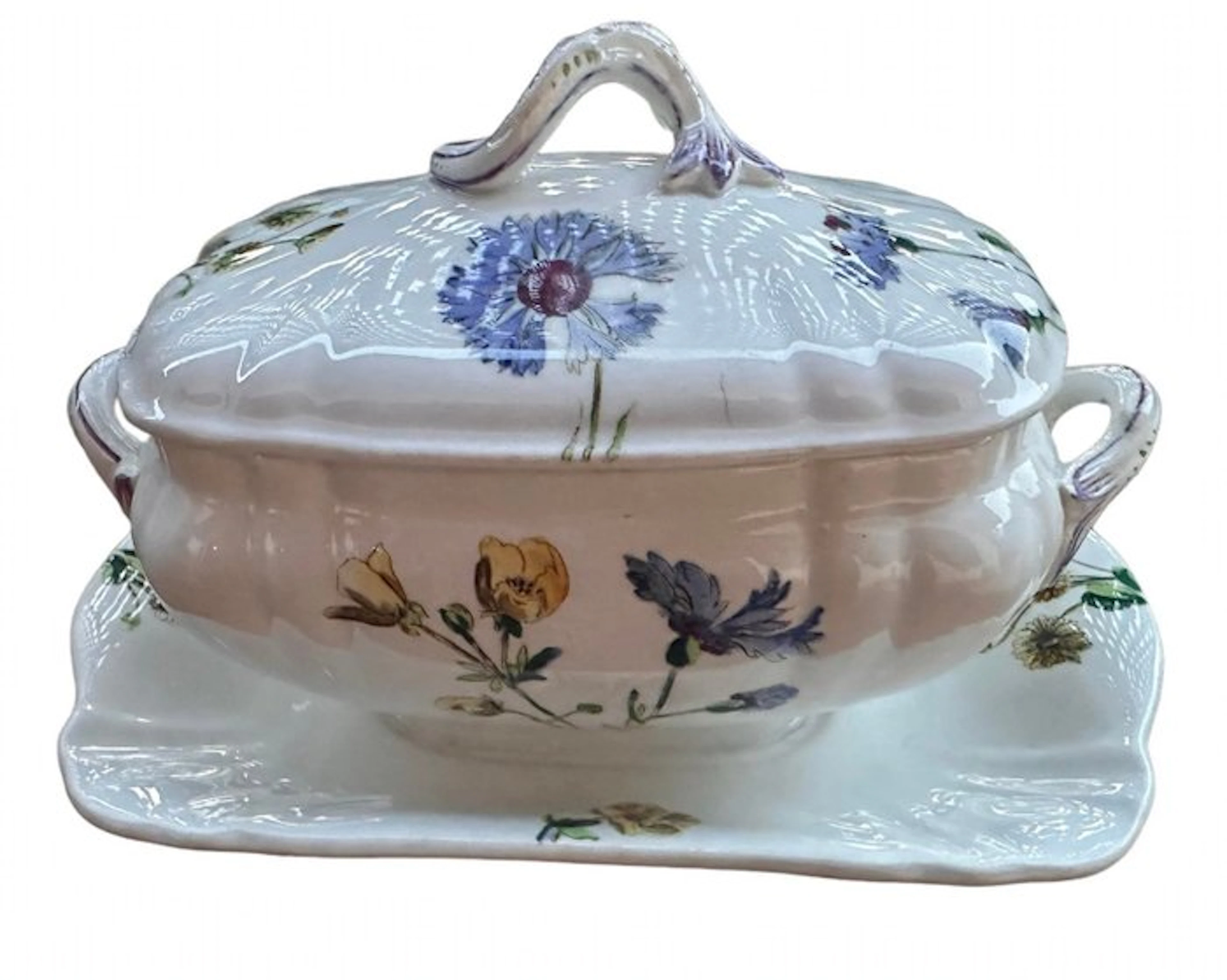 Società Ceramica Richard - Gravy boat - June - strong brick