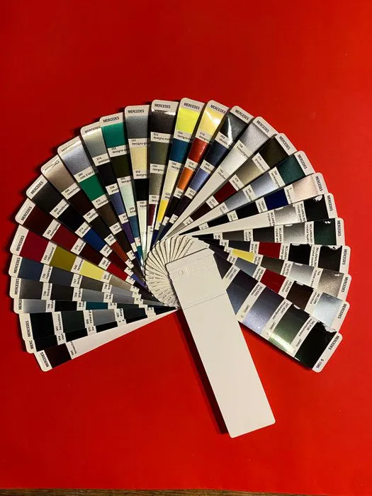 Fan Shell Colours Standox / OEM Color Fan Deck / Color Chart – Paint... | Barnebys