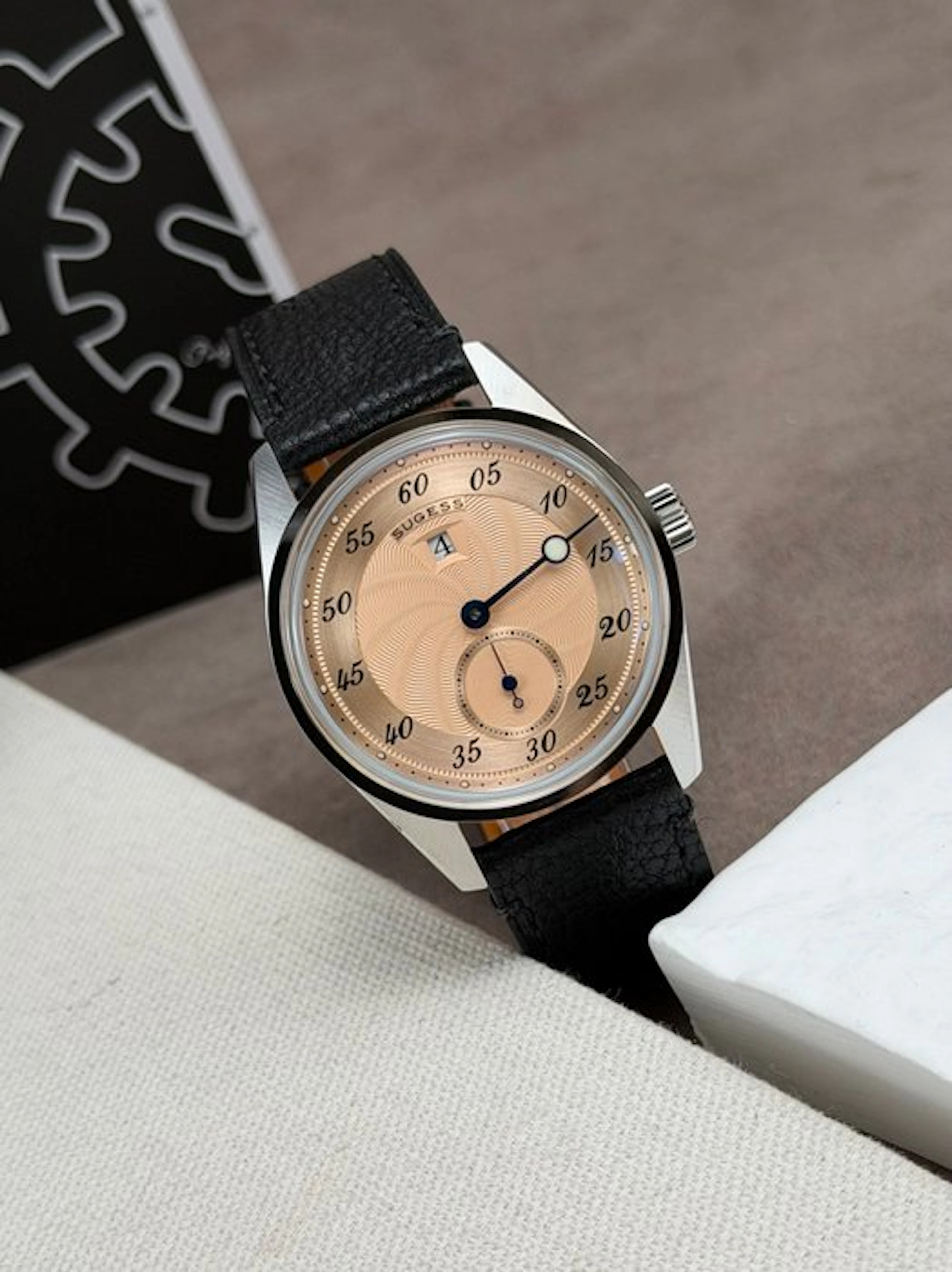 Sugess - Art Master Automatic Jump Hour Salmon - No...