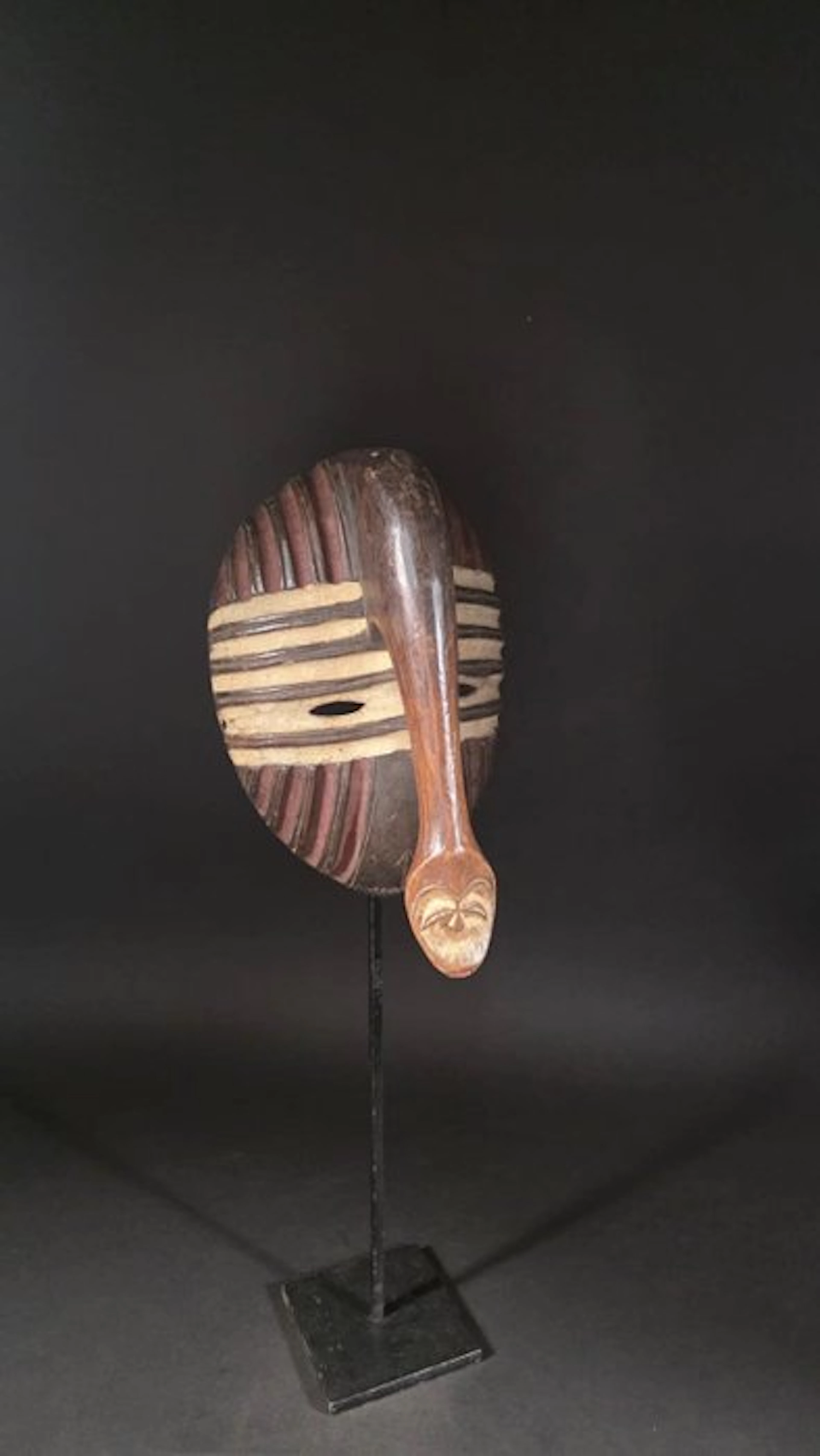 Wooden mask - Kwélé - Gabon (No reserve price)