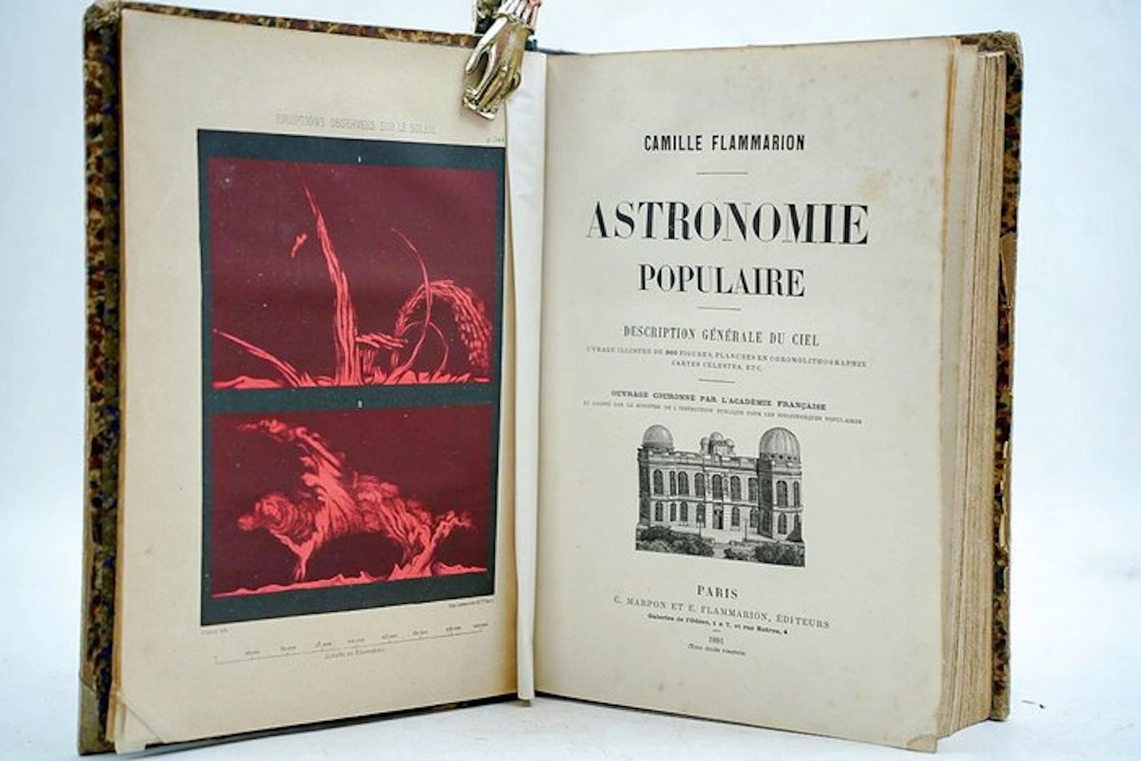 Camille Flammarion - Astronomie Populaire. Description générale du ciel - 1881