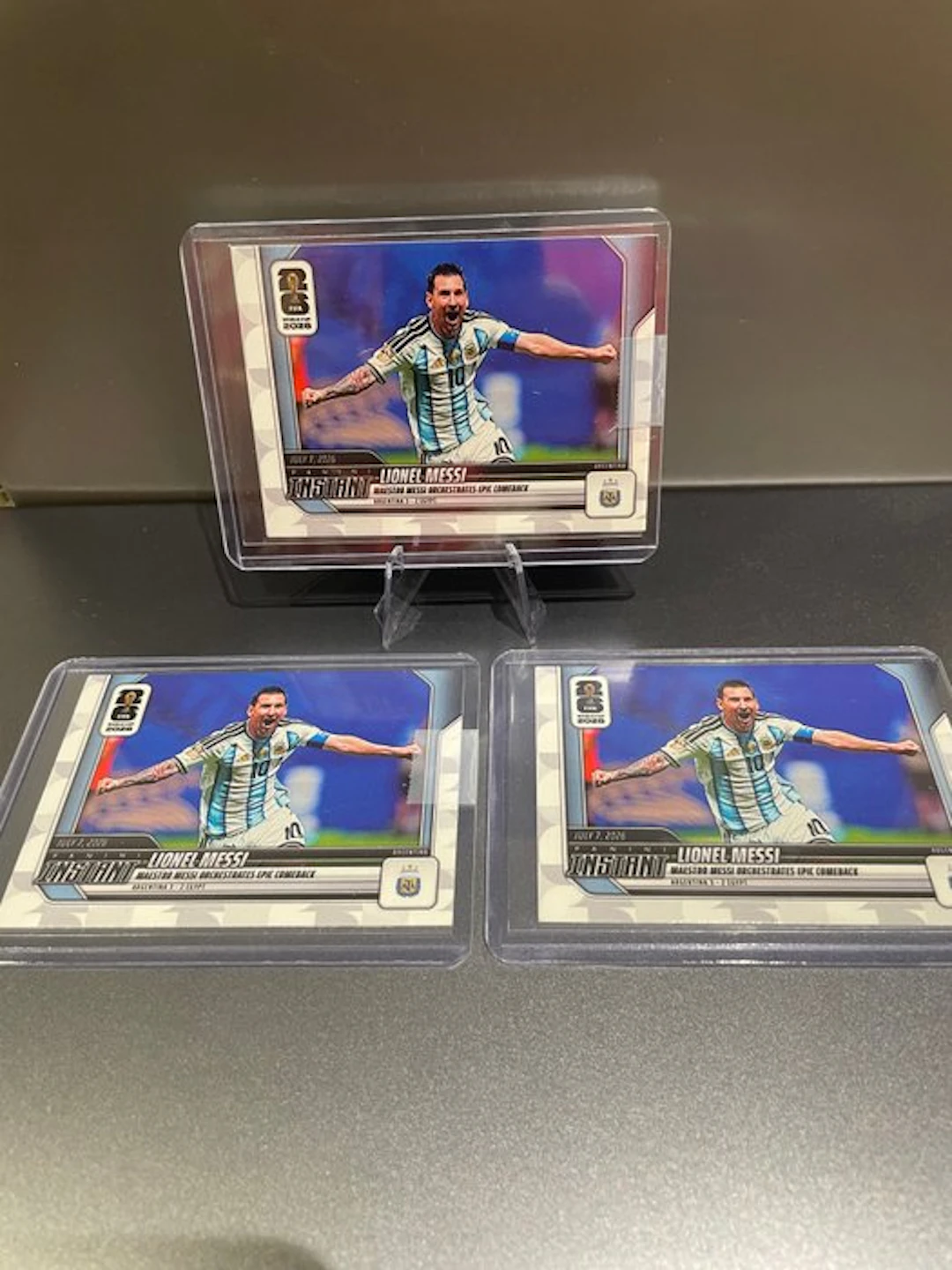 2026 Panini Instant Lionel Messi 217 Serialised card