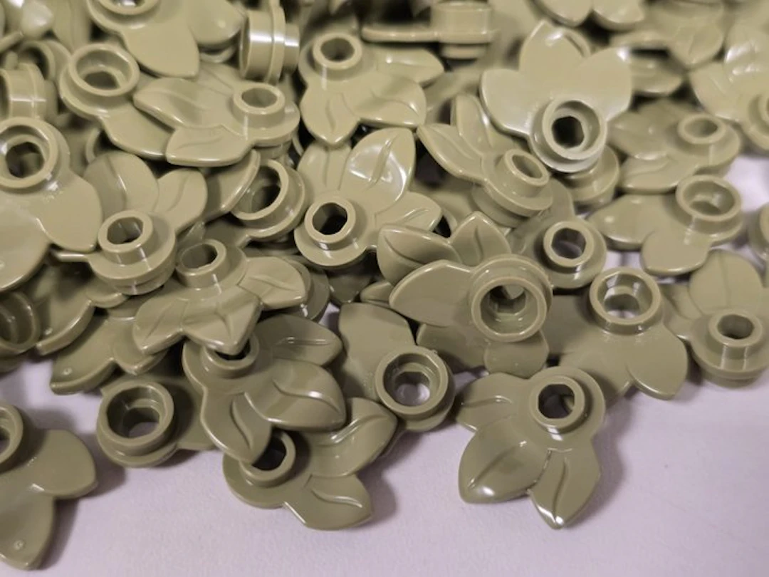 LEGO Pieces - New Plant Plate Round 1 x 1 with 3 Layered...