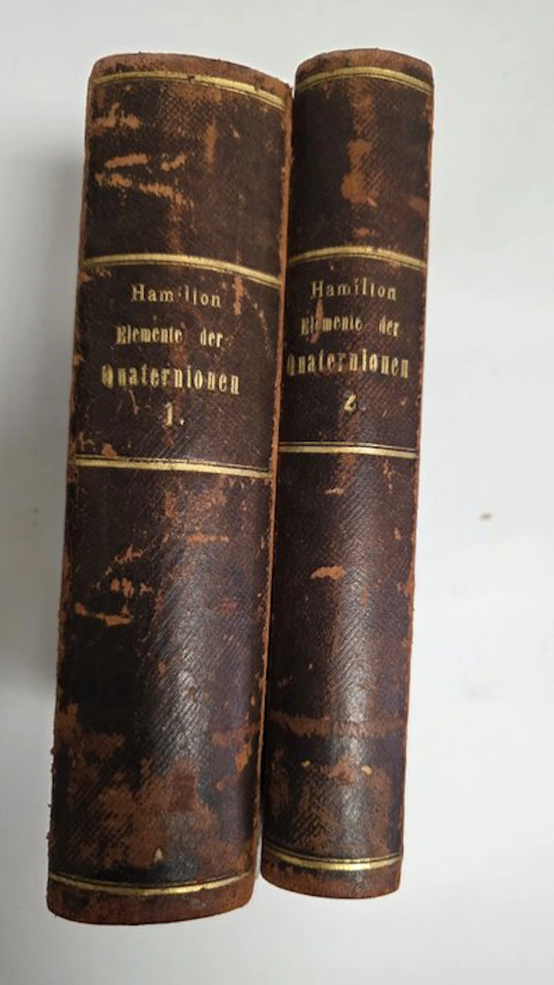 William Rowan Hamilton - Elemente der Quaternionen - 1882-1884