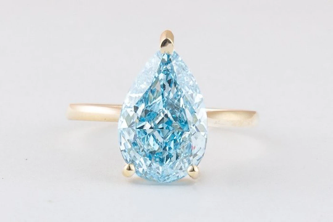 No reserve price - Ring - 14 kt
