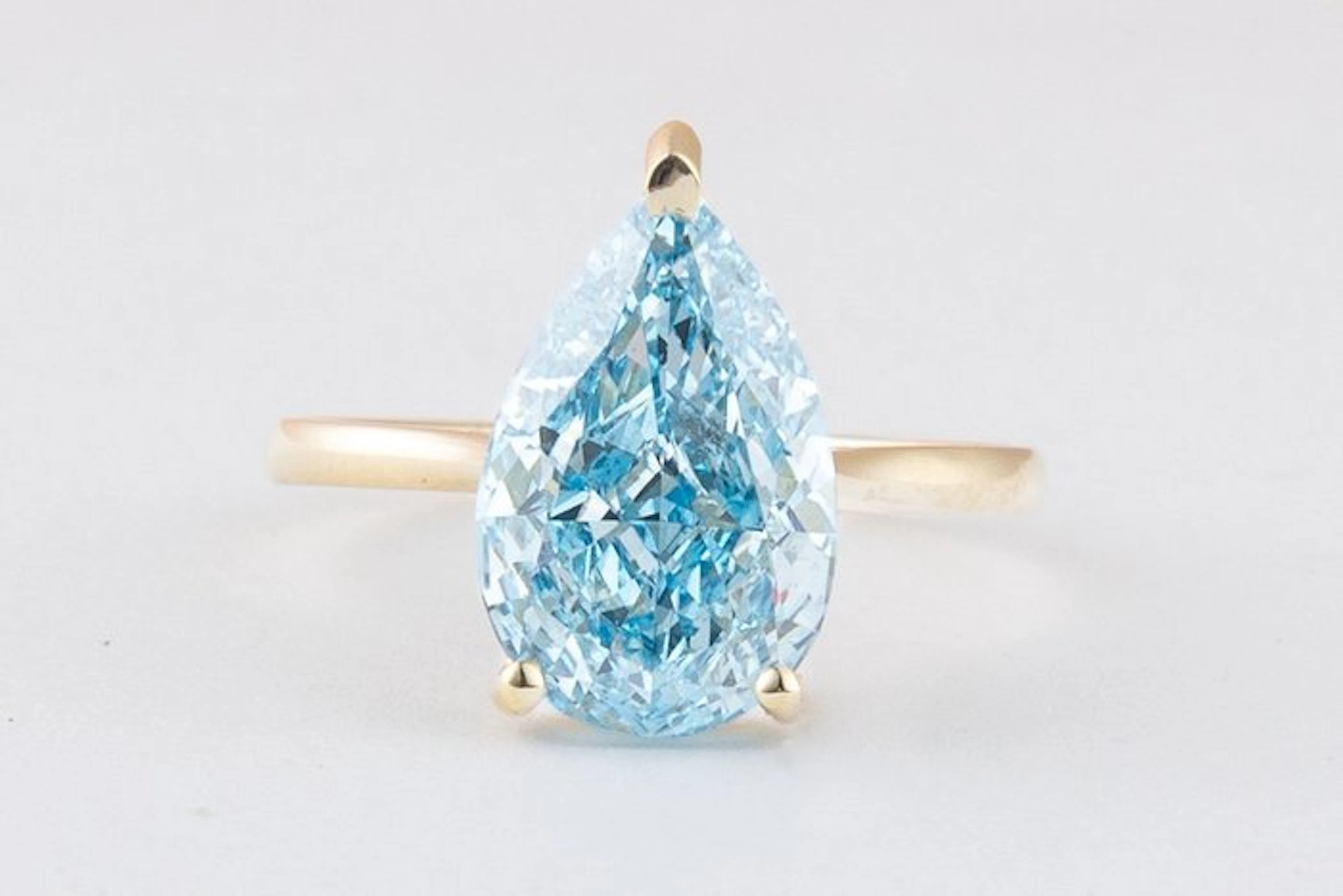 No reserve price - Ring - 14 kt