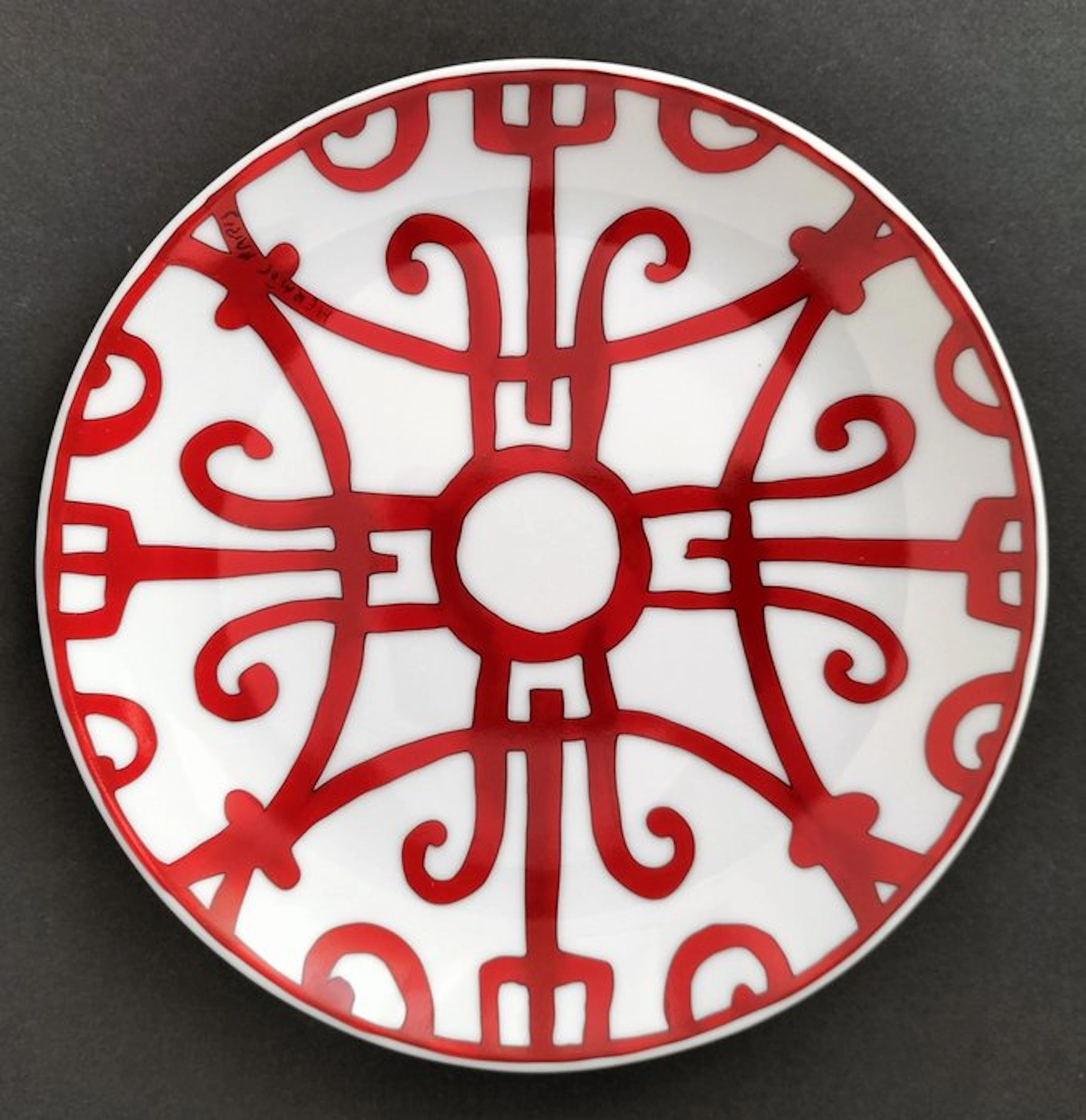 Hermès - 'Balcon du Guadalquivir' - Plate - Porcelain
