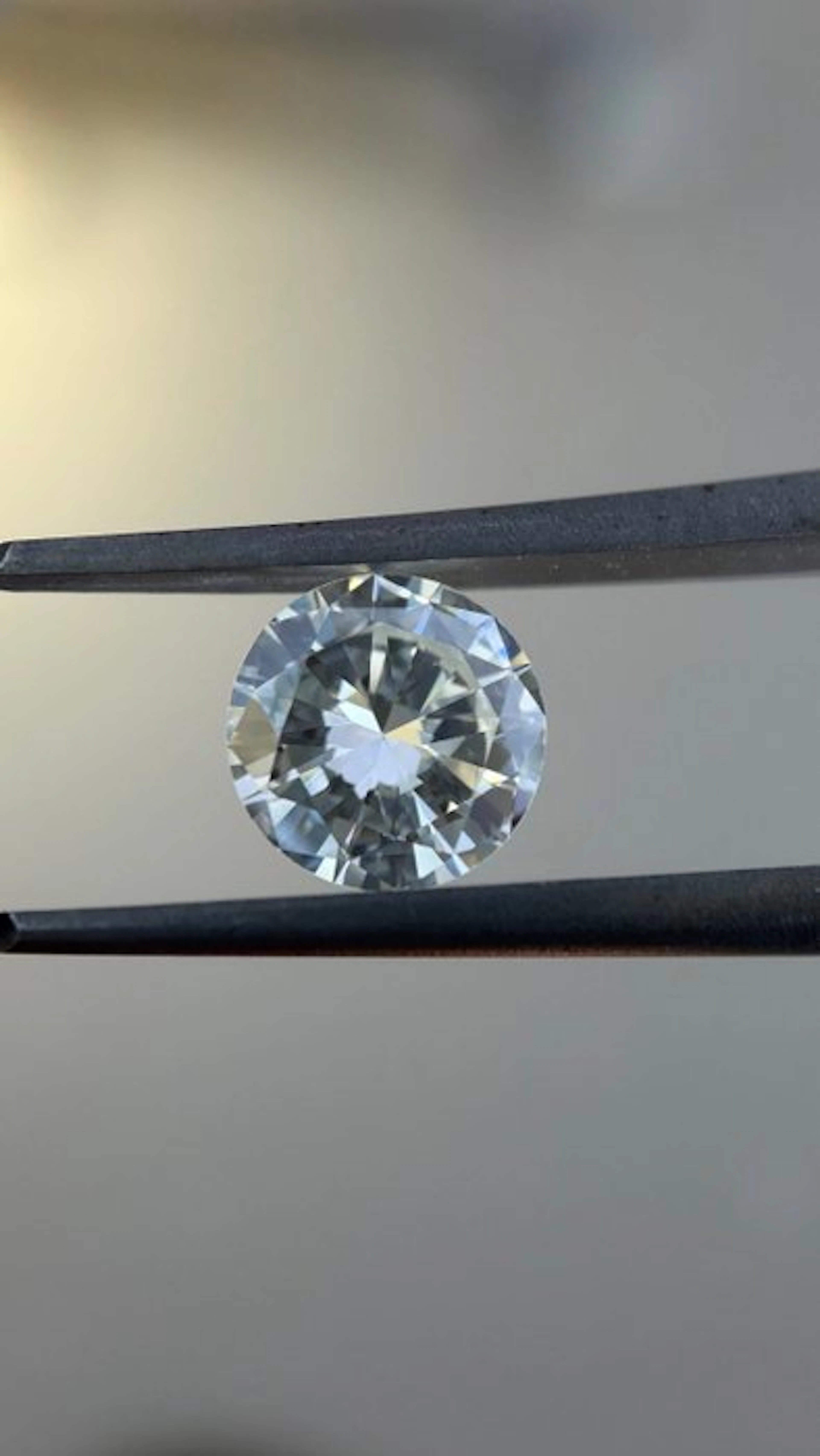 1 pcs Diamond (Natural) - 0.60 ct - Round - I - VS1 - HRD Antwerp