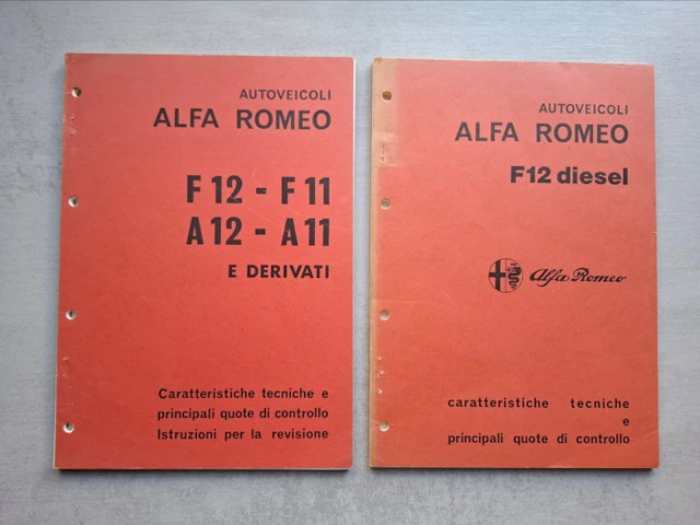 Manual - Alfa Romeo - F12 - F11 - A12 - A11 e derivati - F12 Diesel