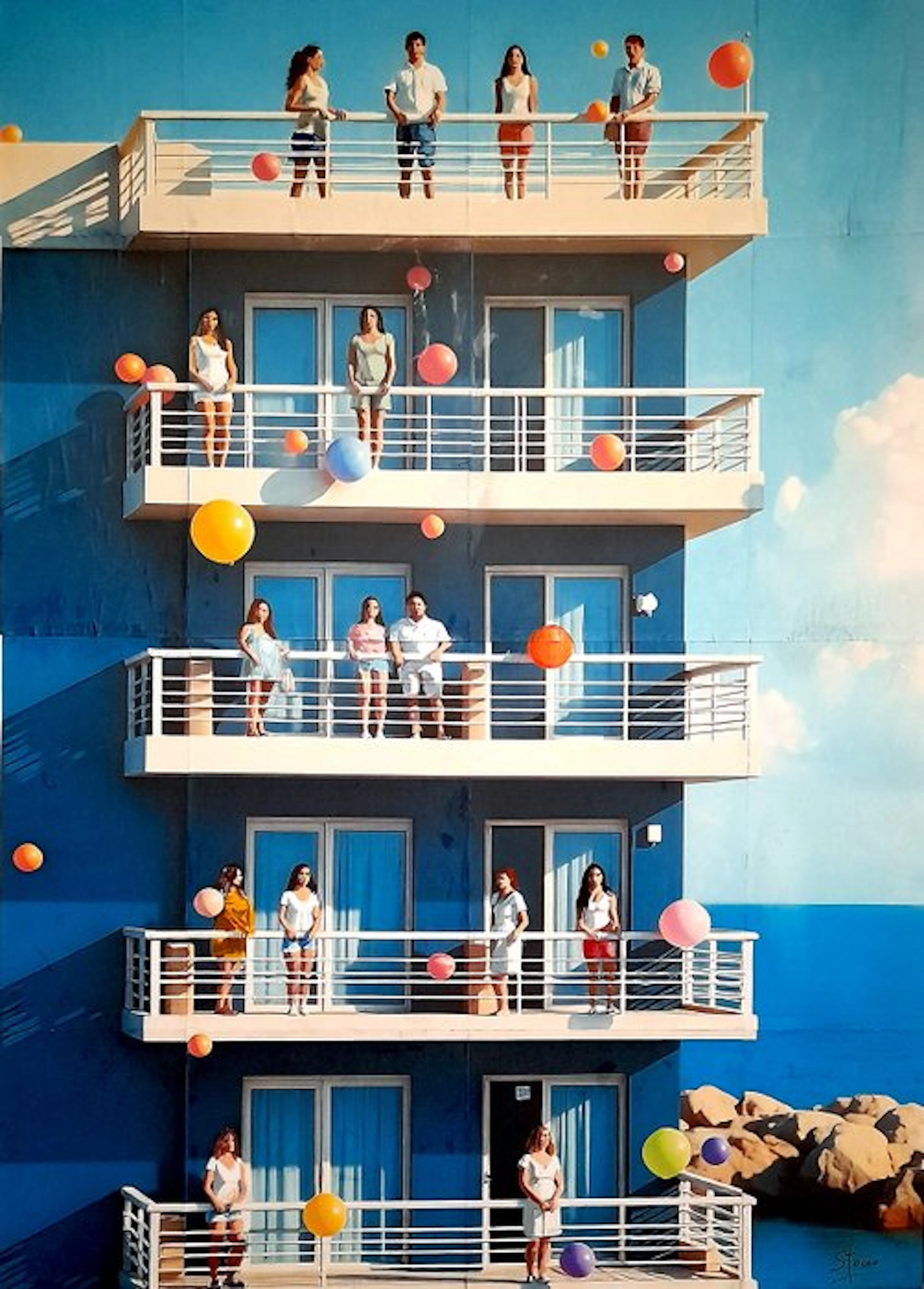 Giorgio Stocco - Seaside hotel- opera unica