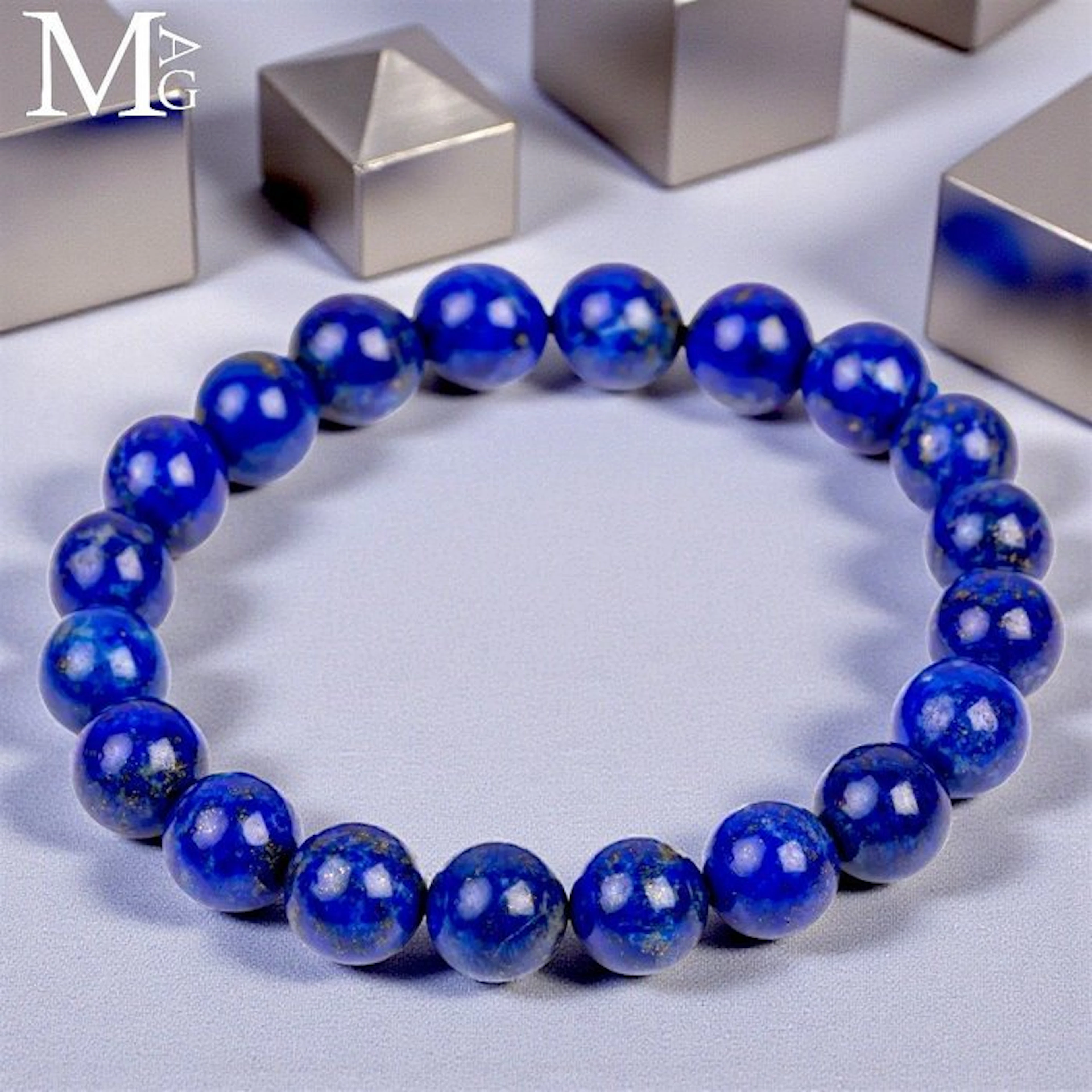 High Quality Lapislazzuli Bracelet - Natural Royal Blue...