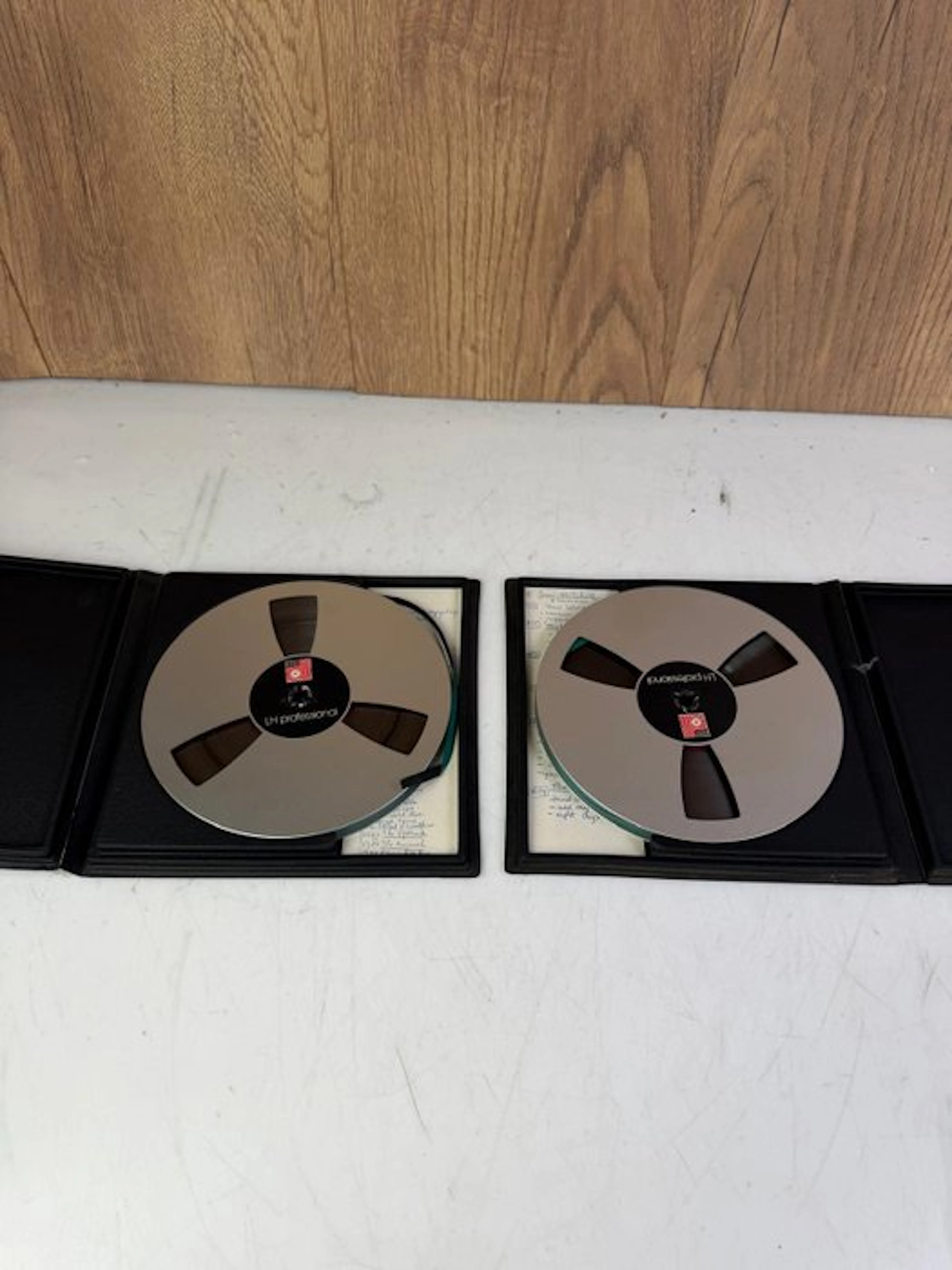 BASF - 18 cm reels with tape - 1980