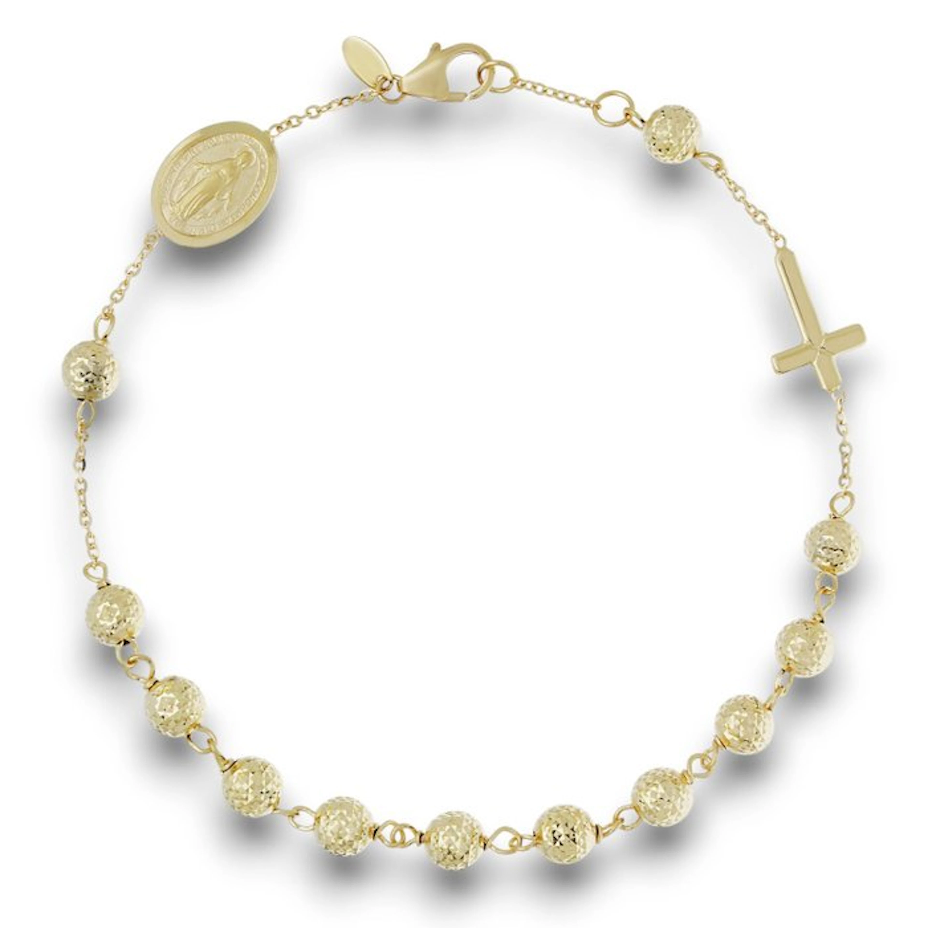 Bracelet - 18 kt. Yellow gold - Rosary Milleluci 4.3 g