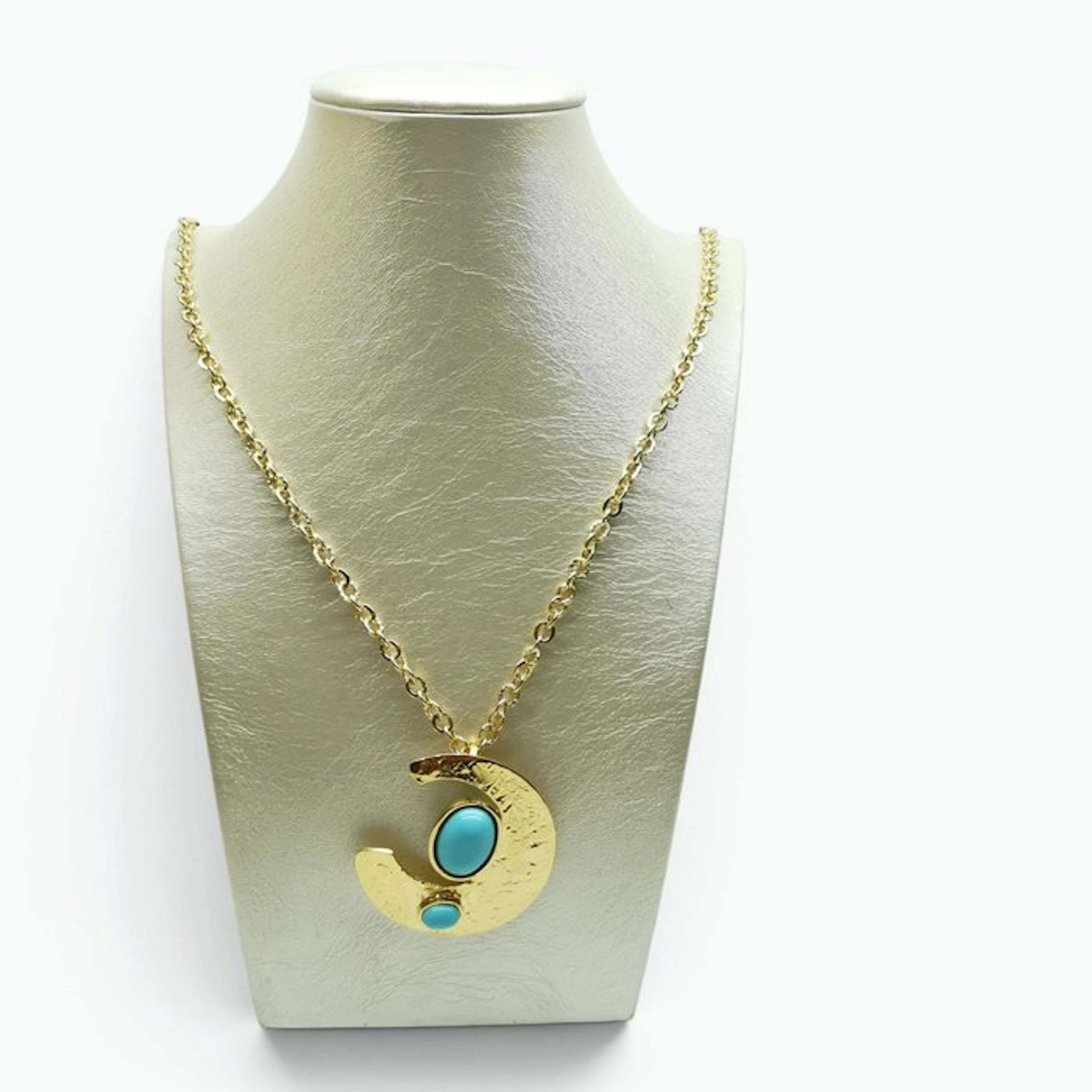 Turquoise - Bronze - Pendant - Italian Craftsmanship