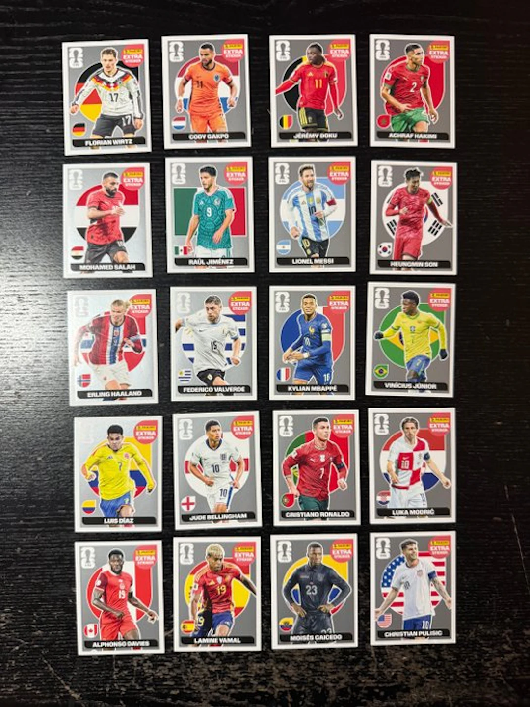 2026 Panini USA 2026 World Cup Extra Sticker Silver - 1...
