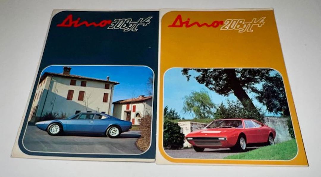 Brochure - Ferrari - Dino 308 GT4 / Dino 208 GT4 - 1975