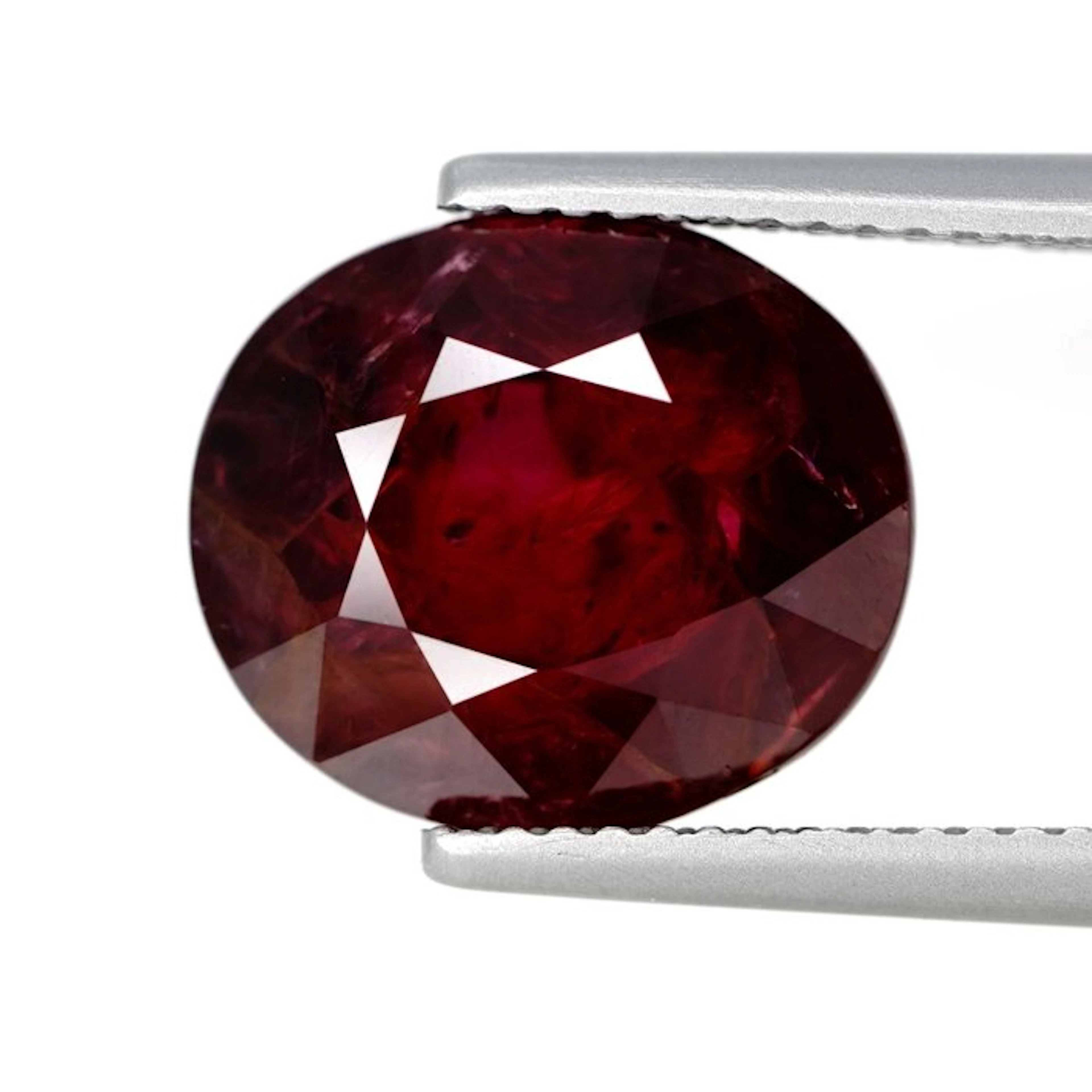 No reserve price - 1 pcs Red Ruby - 9.22 ct - Lotus Gemology