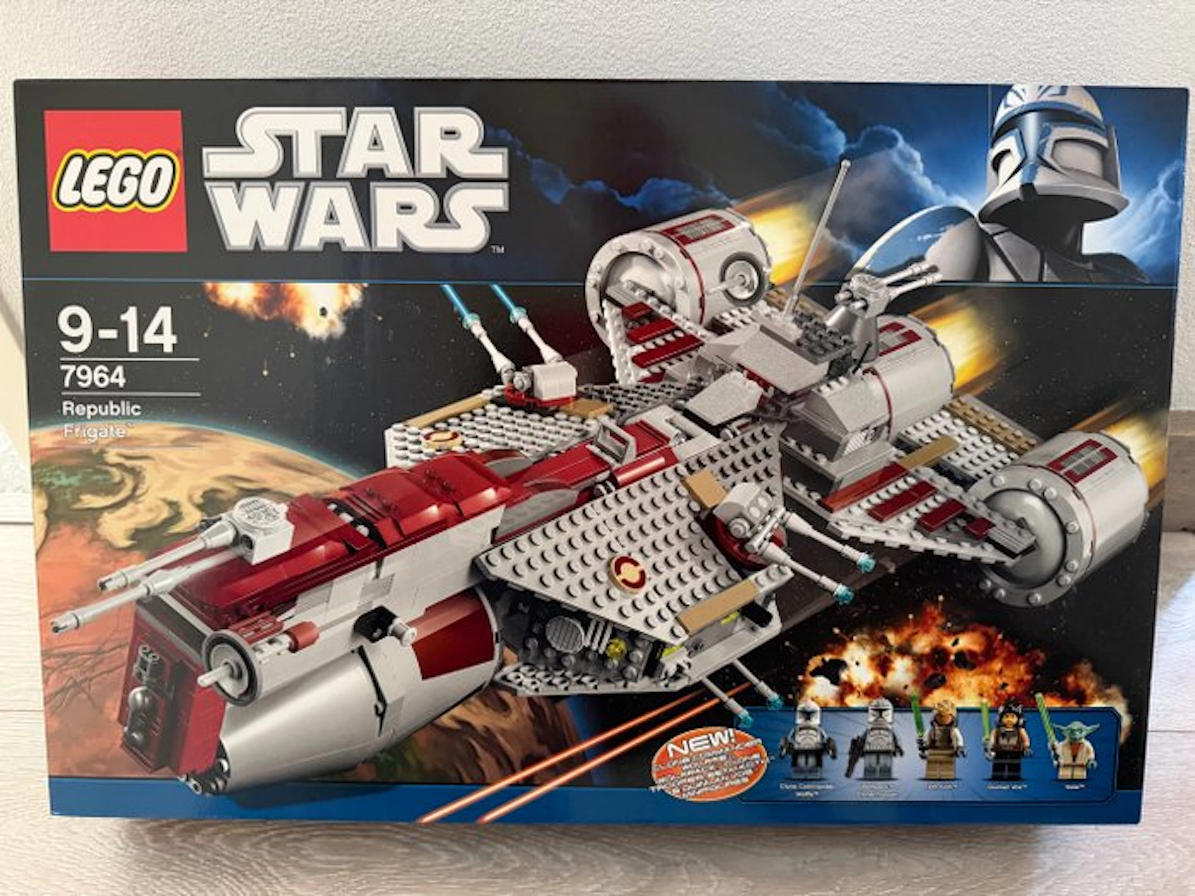 LEGO Set - 7964 - Star Wars - Extreem RARE Lego Republic Frigate