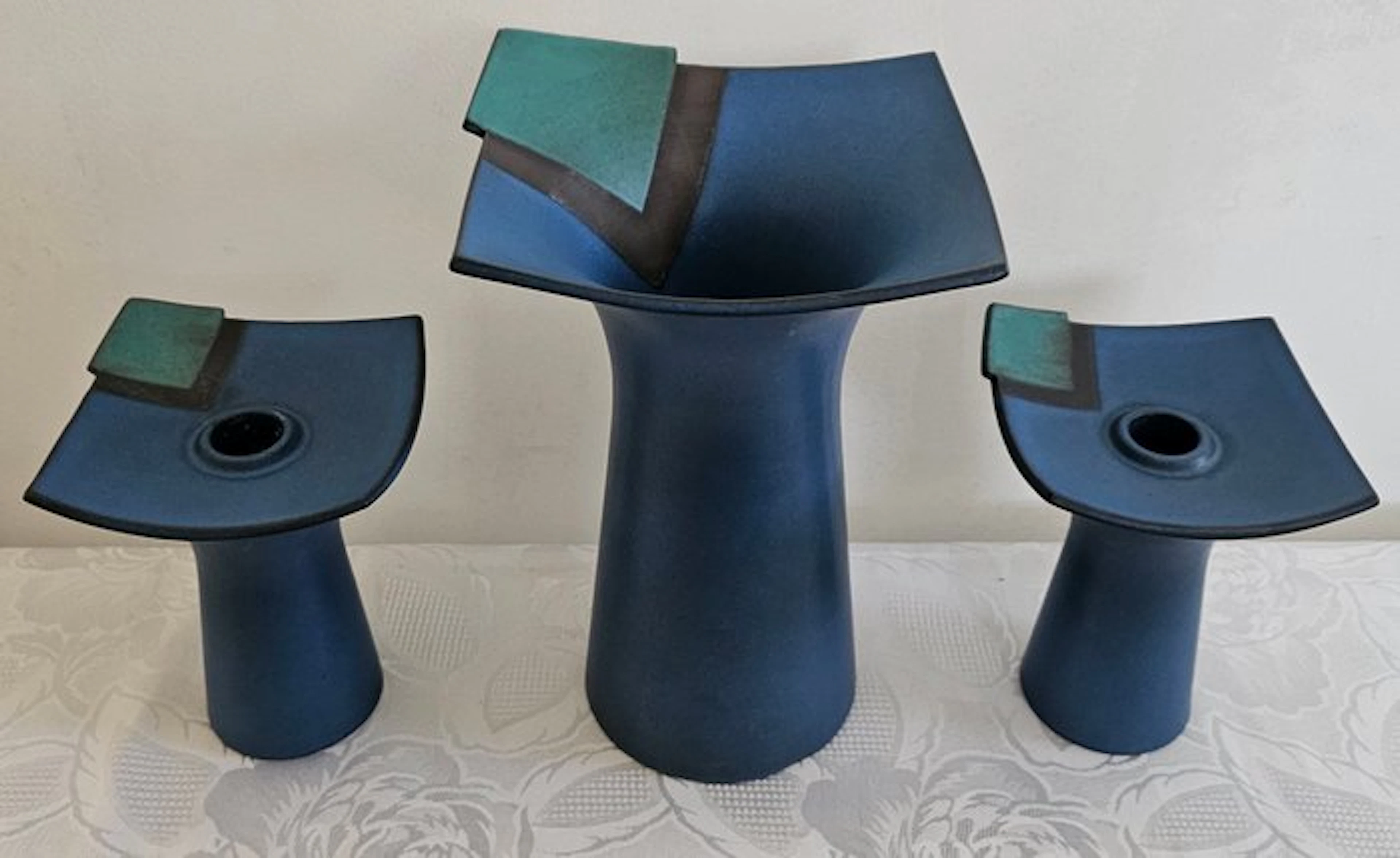 Cor Uden - Vase - Ceramic - vase and candlestick (3)