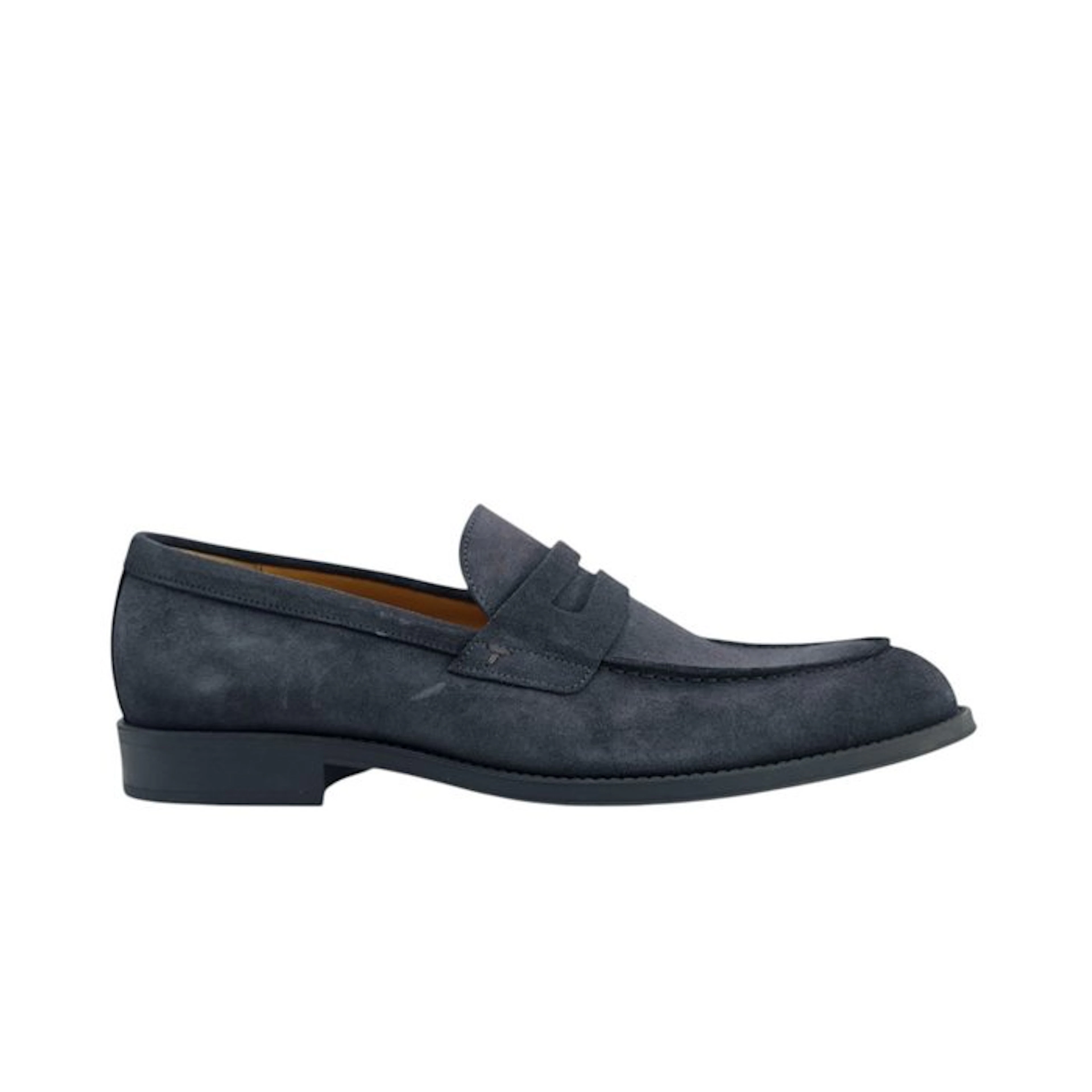 TESTONI - 8 UK / 42 IT - Penny Loafer Casual Suede Calf...
