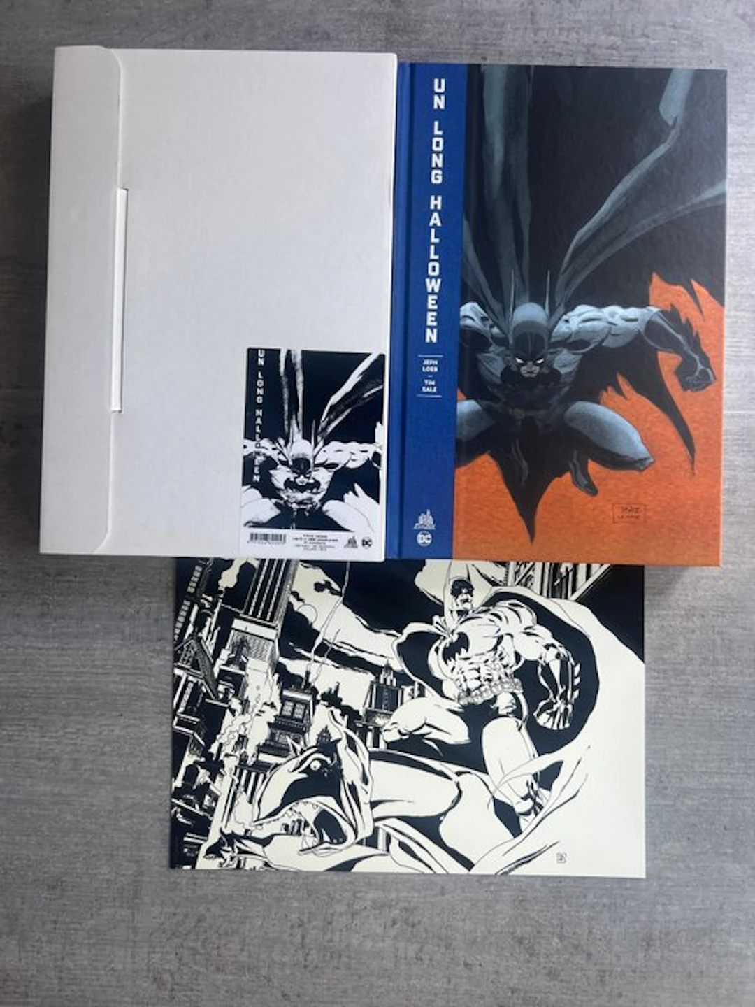 Batman - The Long Halloween + frontispice + sérigraphie...