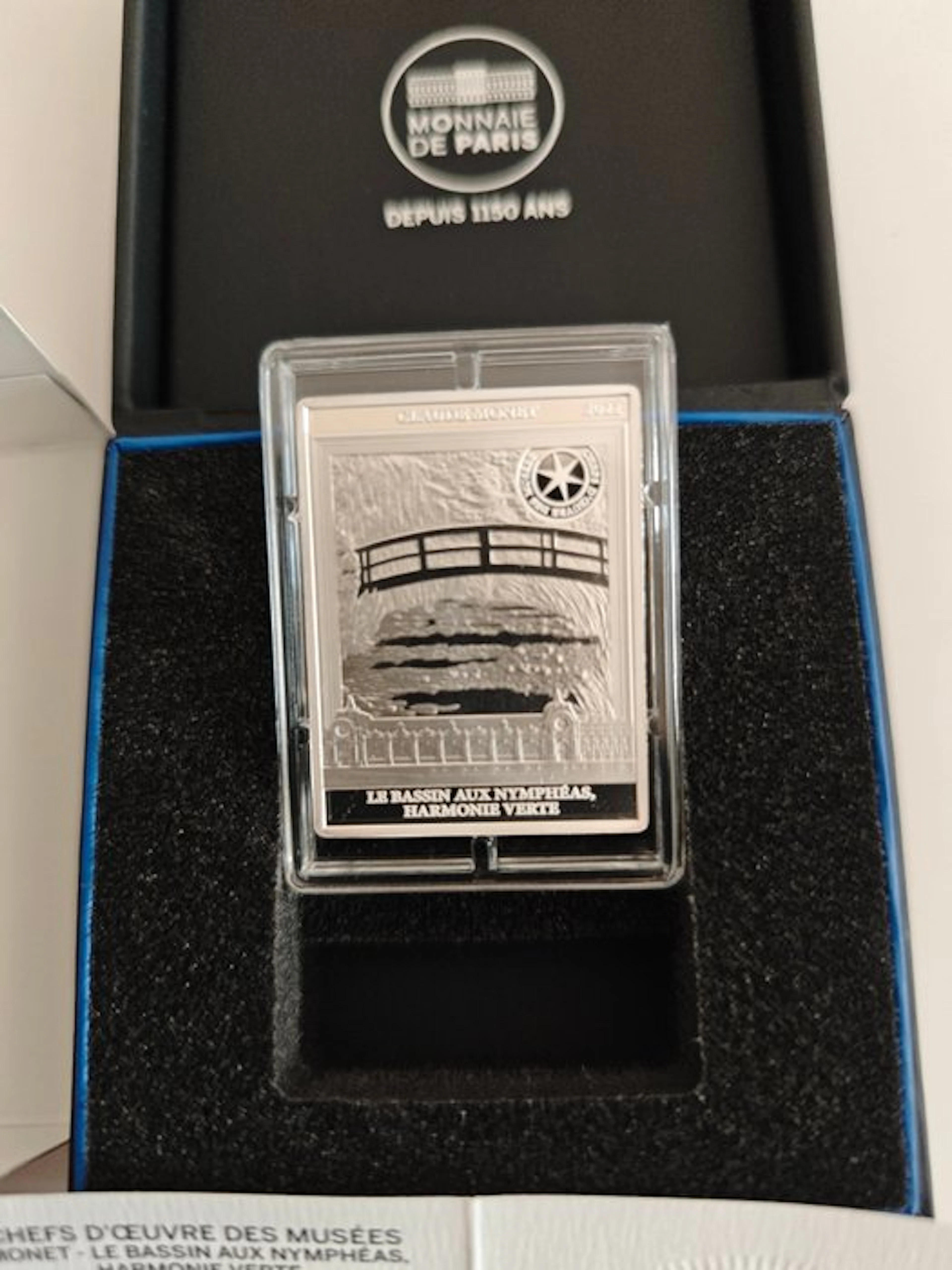 France. 10 Euro 2022 "Le Bassin aux Nympheas - Harmonie...