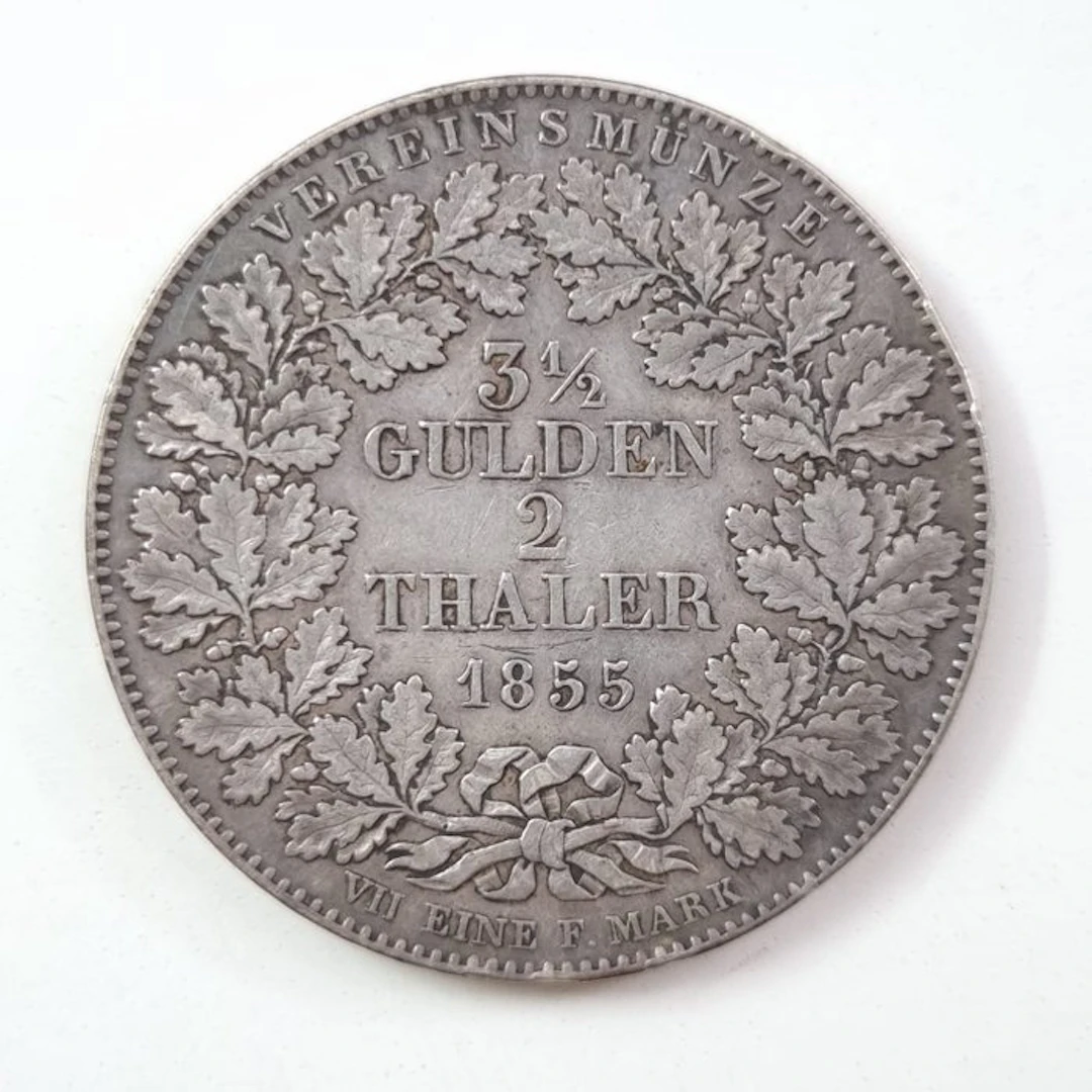 Germany, Württemberg Willem I. 3 1/2 Gulden 2 Thaler 1855