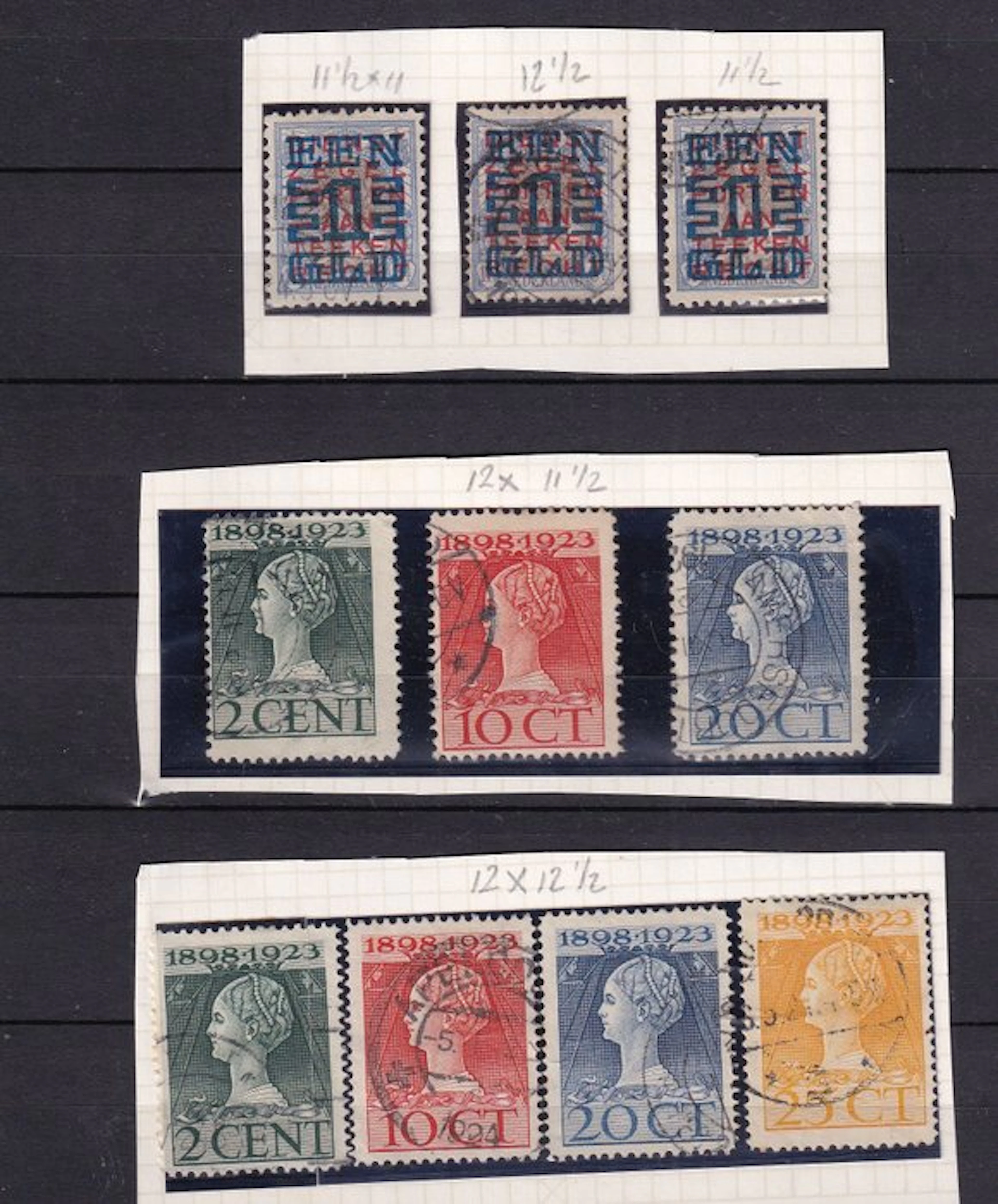 Netherlands 1923 - Better tandings including 121 I