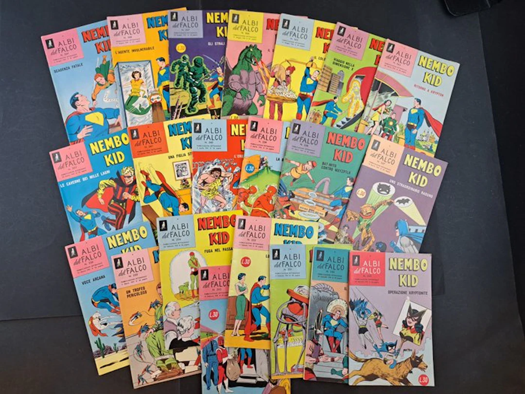 Albi del Falco Nembo Kid 1961 in Sequenza Completa - 21 Comic - First edition