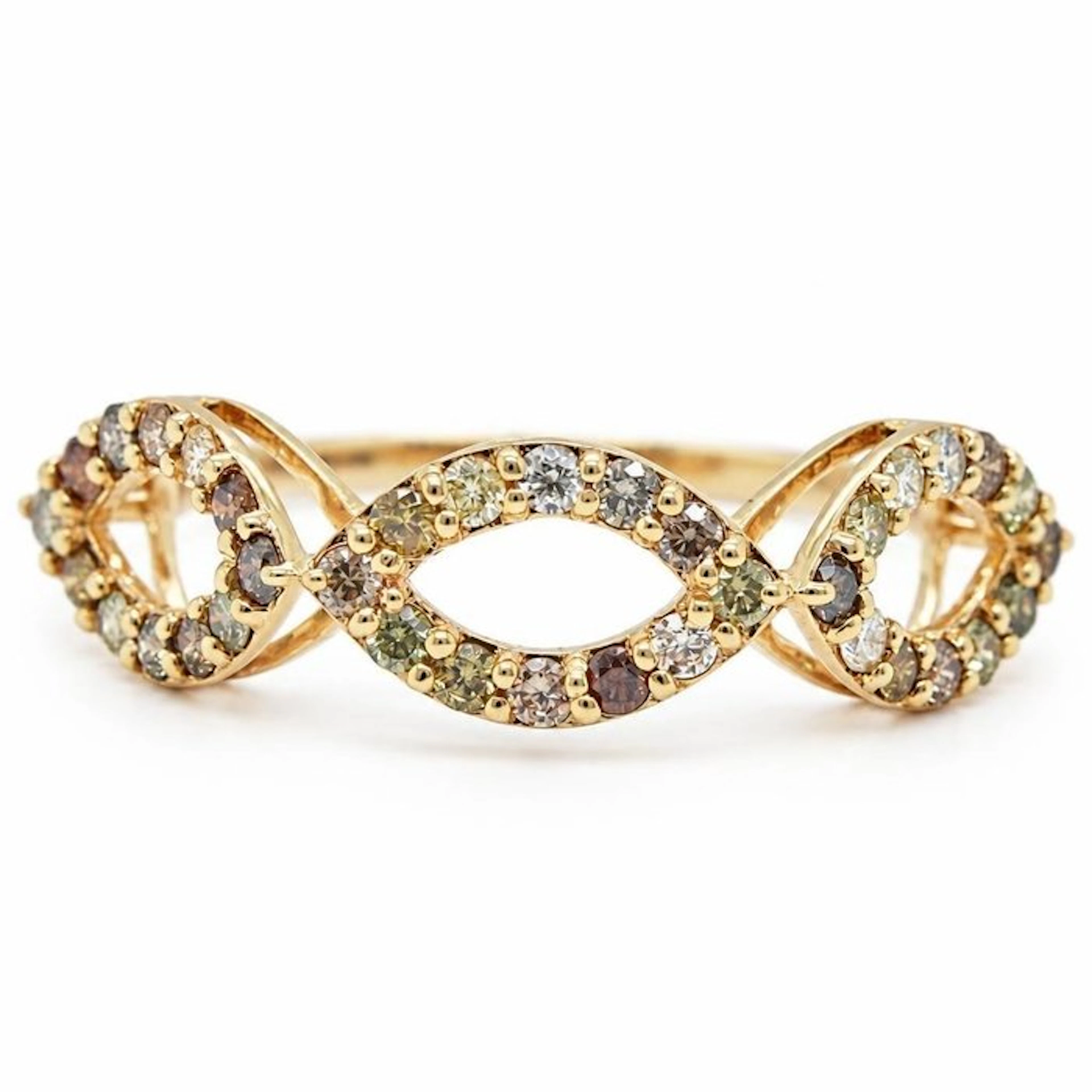 No reserve price - Ring - 14 kt