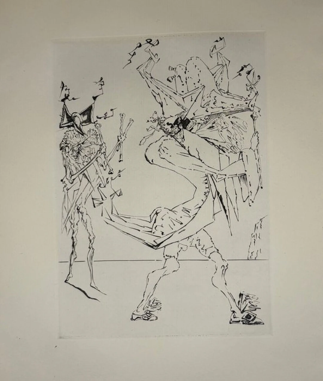Salvador Dali (1904-1989) - Le Tricorne (El sombrero de tres picos)