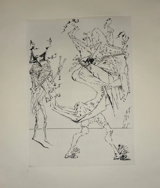 Salvador Dali (1904-1989) - Le Tricorne (El sombrero de tres picos)