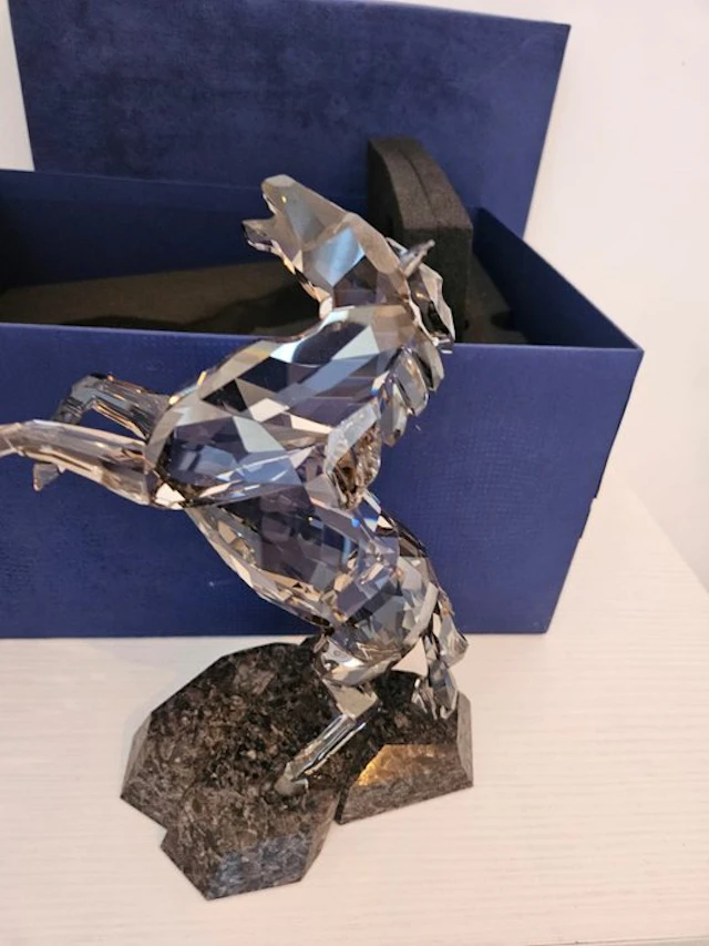 Swarovski - Figure - Stallion Satin - 1074793 - Box + Certificate - Crystal