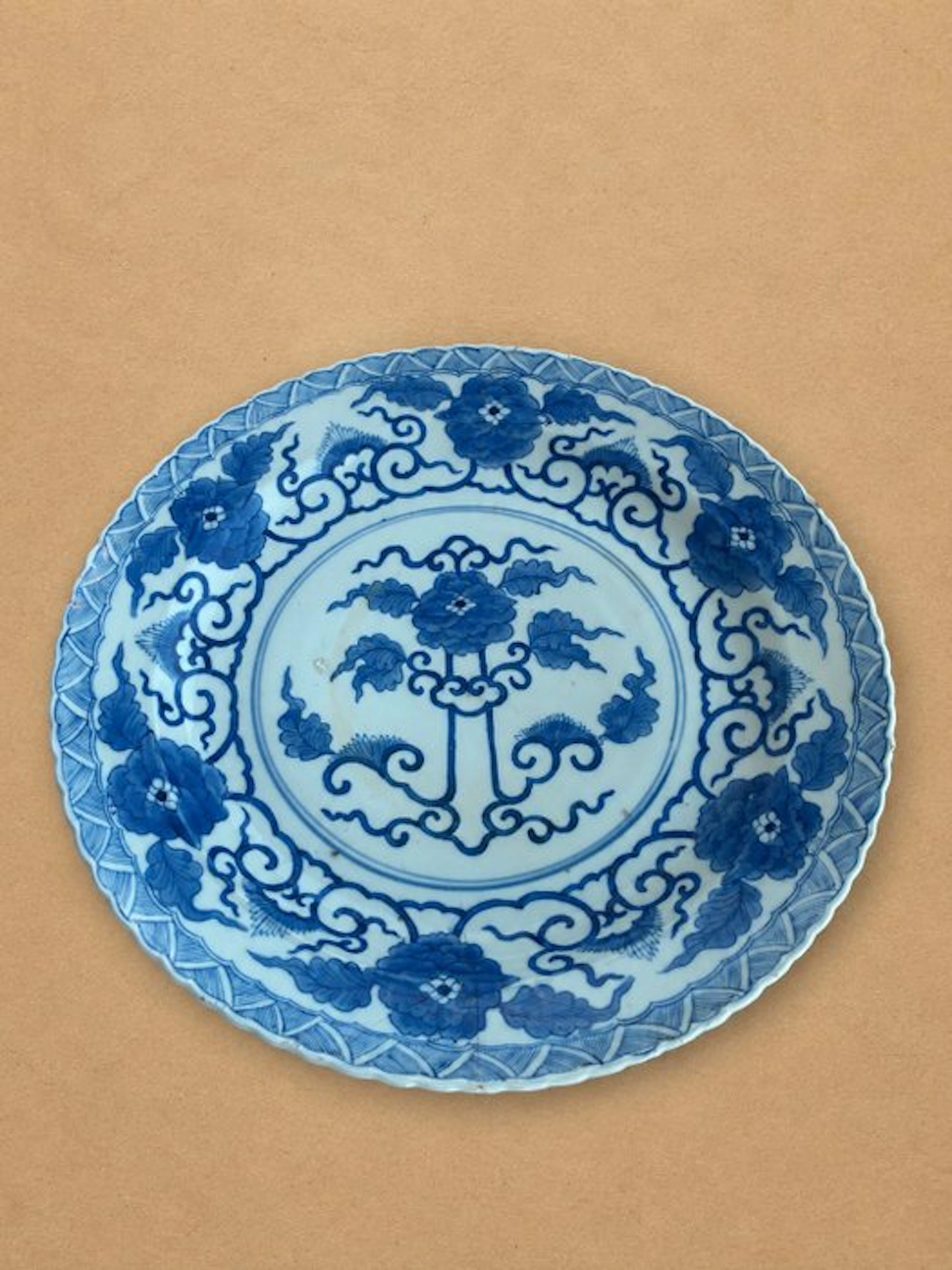 Dish - Porcelain - Kangxi plate