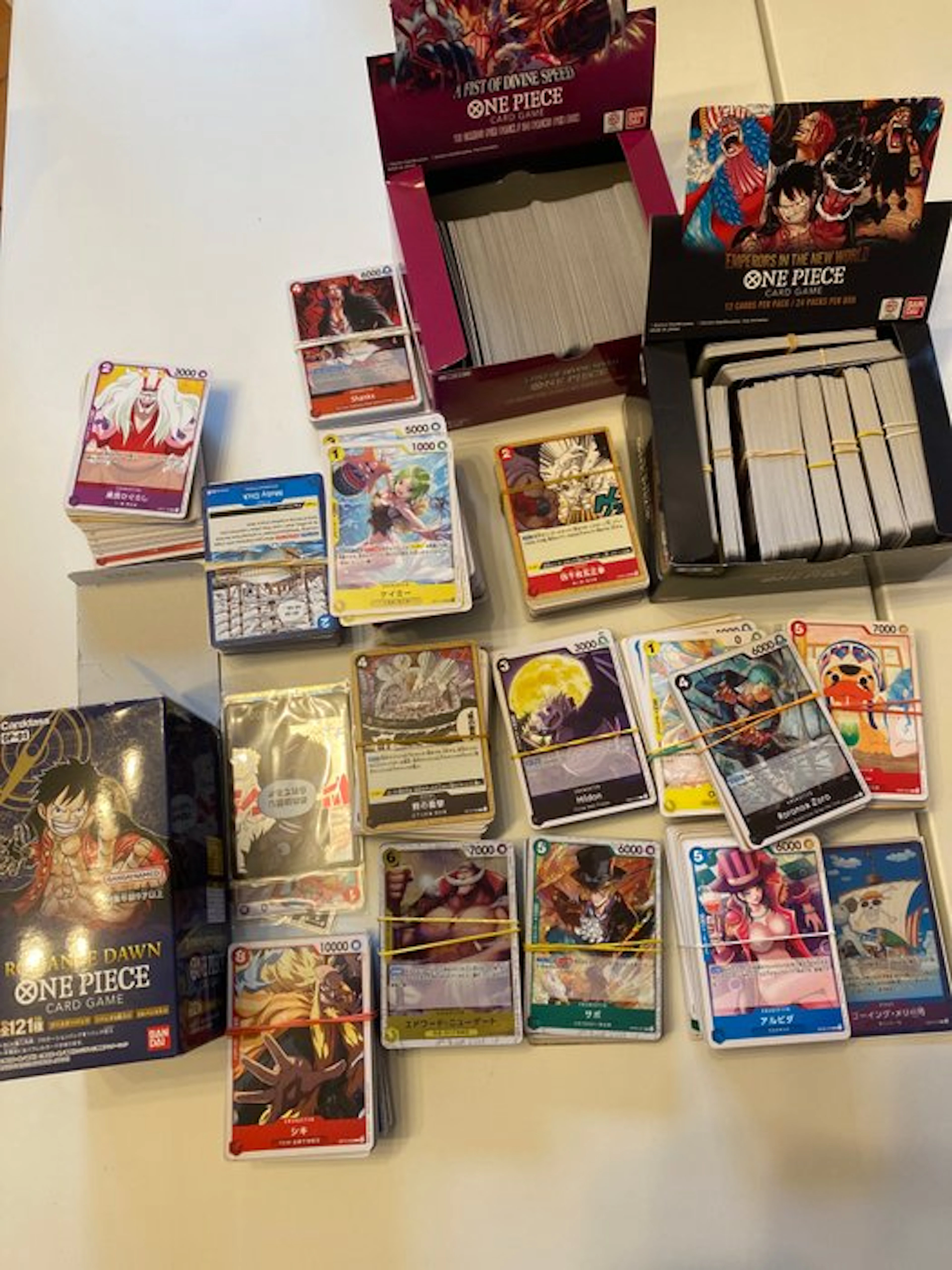 Bandai - 1500 Bulk cards - One Piece