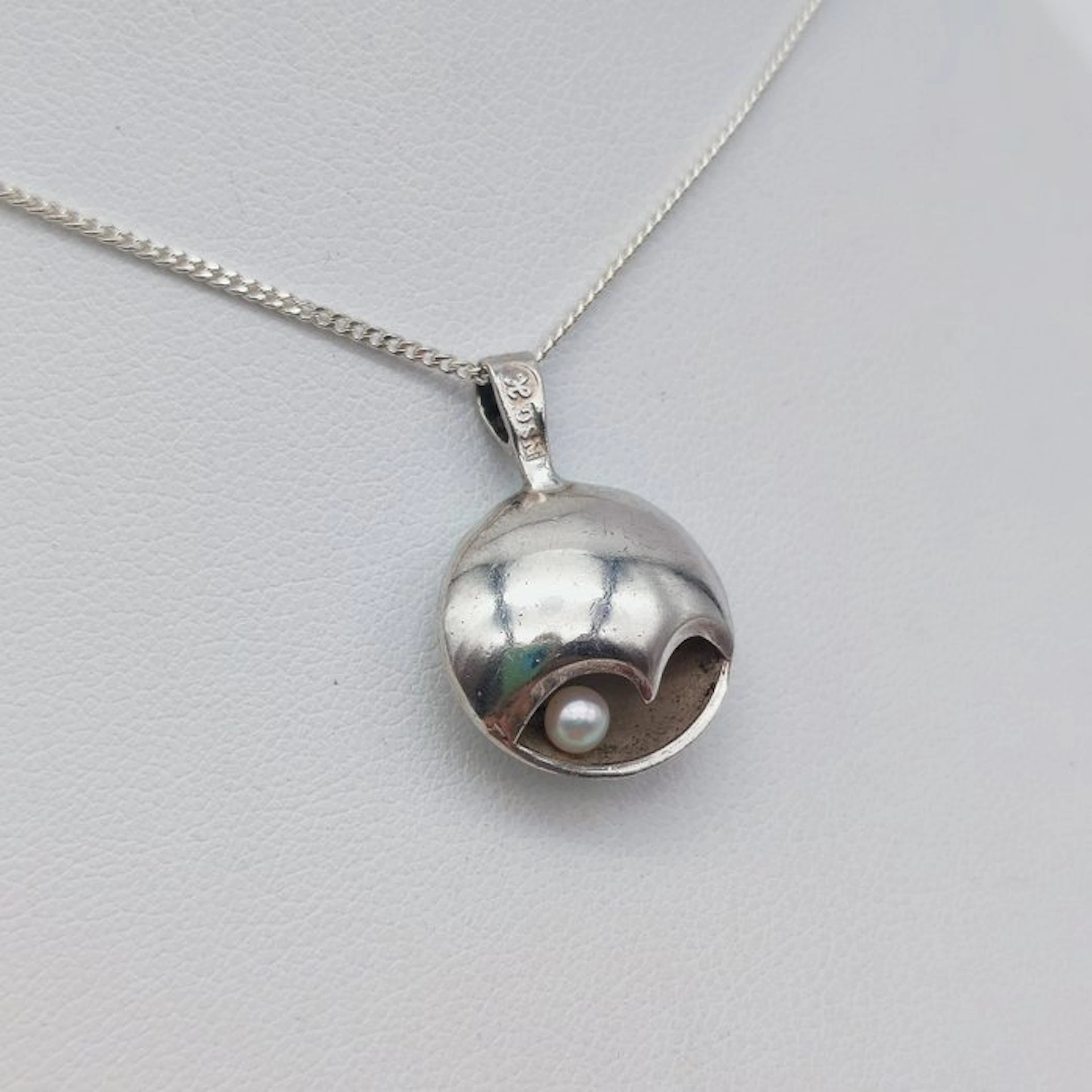 No reserve price - Necklace with pendant Silver - Stig Nolin / Gallery 3