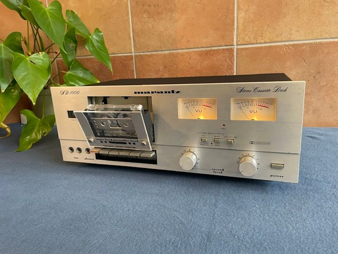 Marantz - SD-1000 Super Hard Permalloy Heads Audio-cassette deck