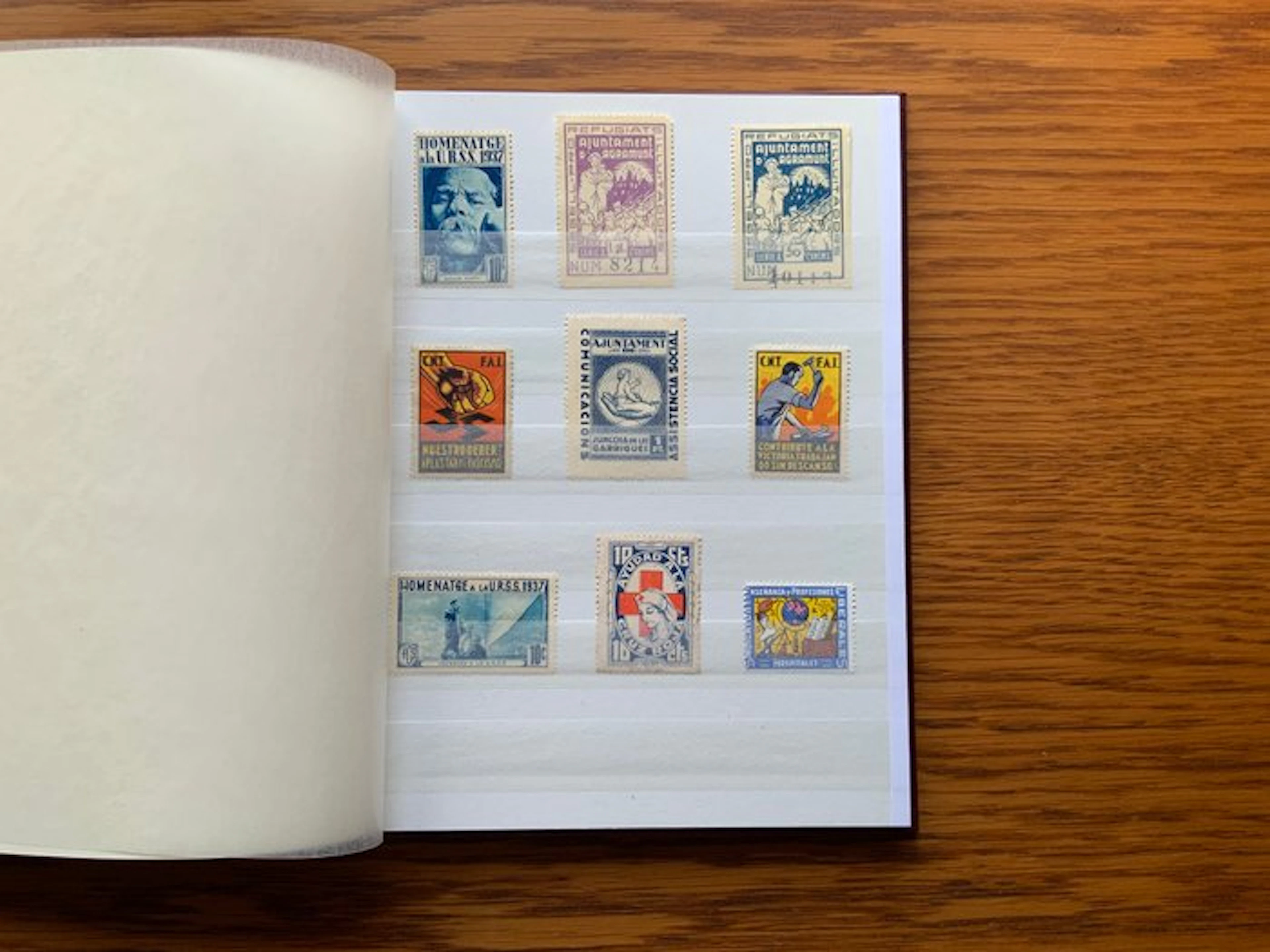 Spain 1936/1939 - Collection of stamps from the Spanish...
