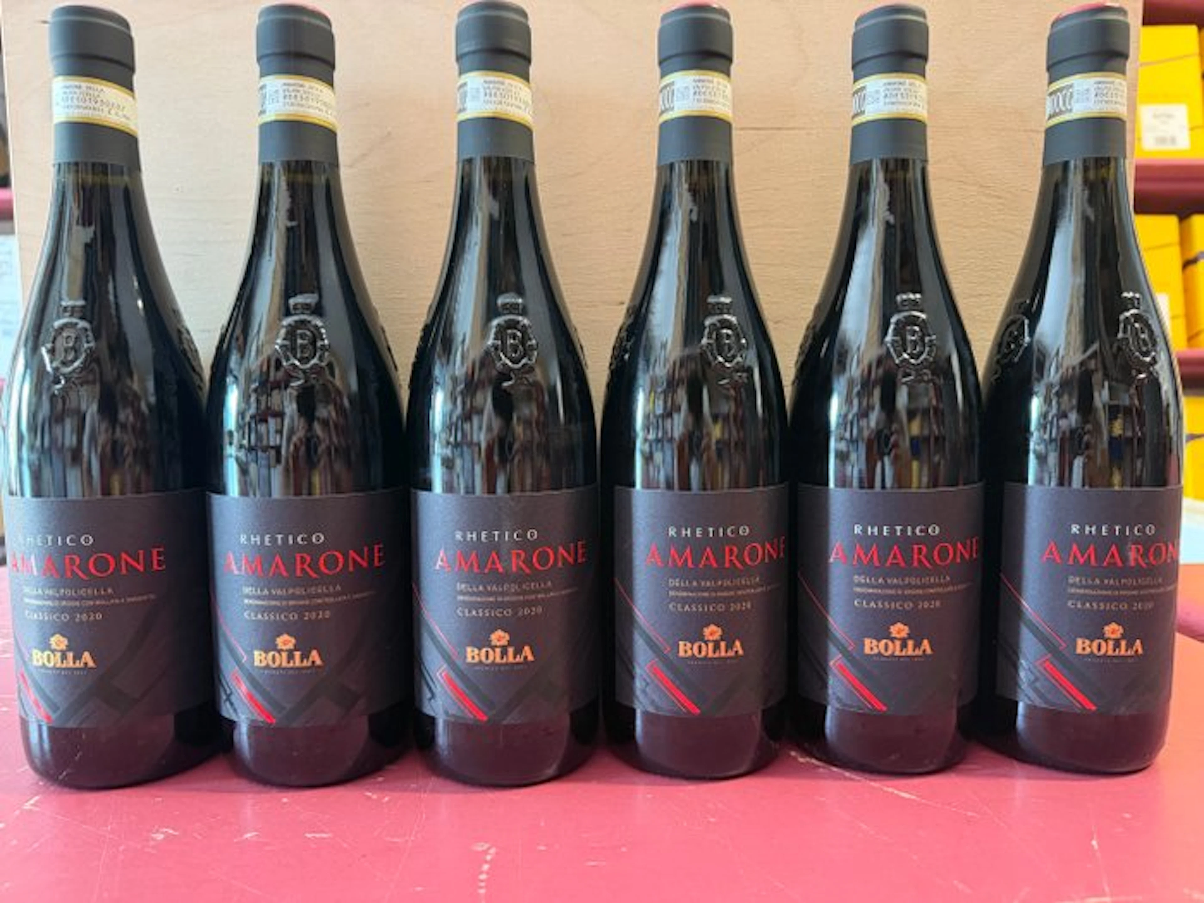 2020 Rhetico Bolla - Amarone della Valpolicella - 6 Bottles (0.75L)