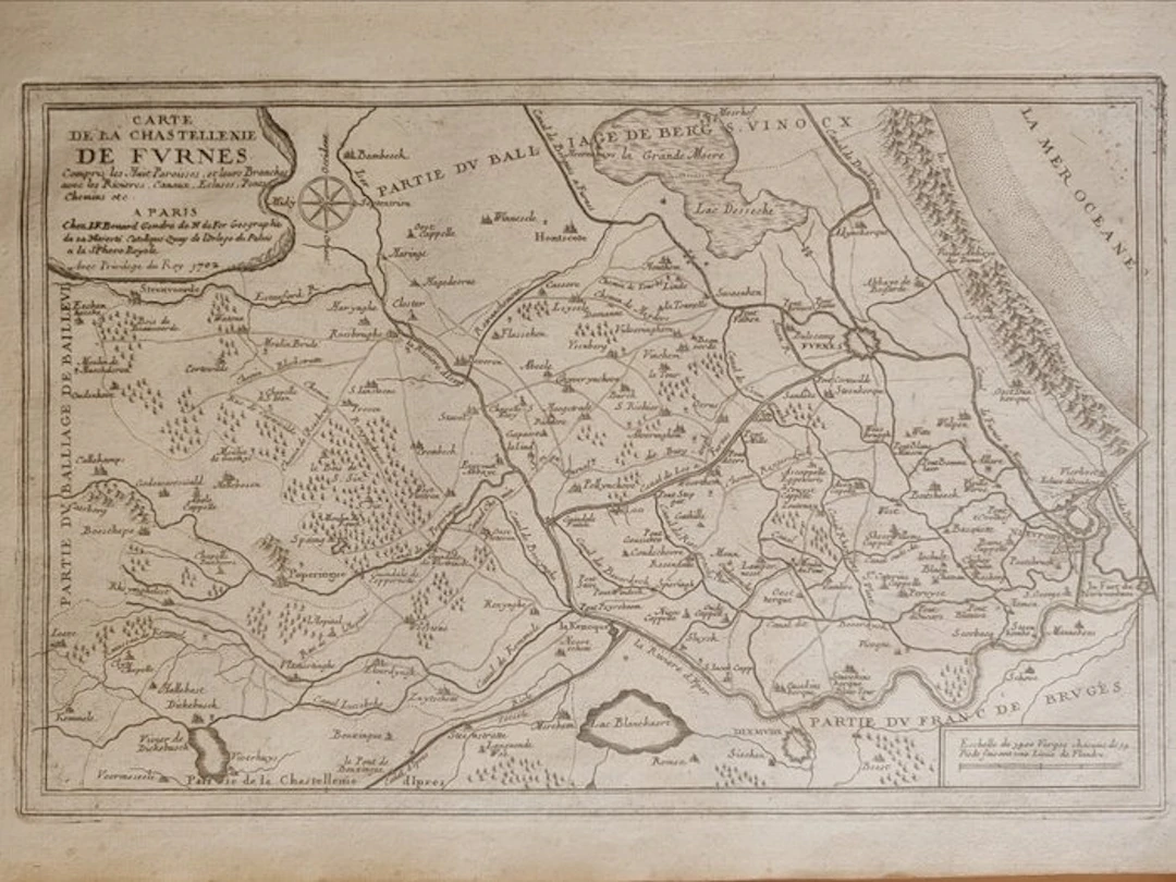 Belgio / Paesi Bassi - Veurne; Nicolas de Fer (1646 –...