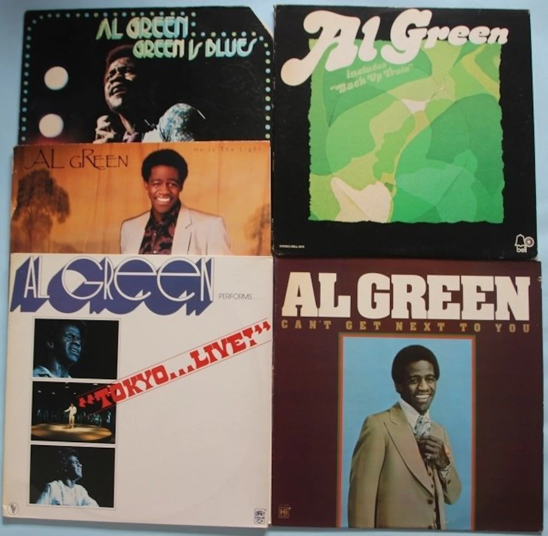 Al Green - Al Green; Green Is Blues; Can't Get Next To...